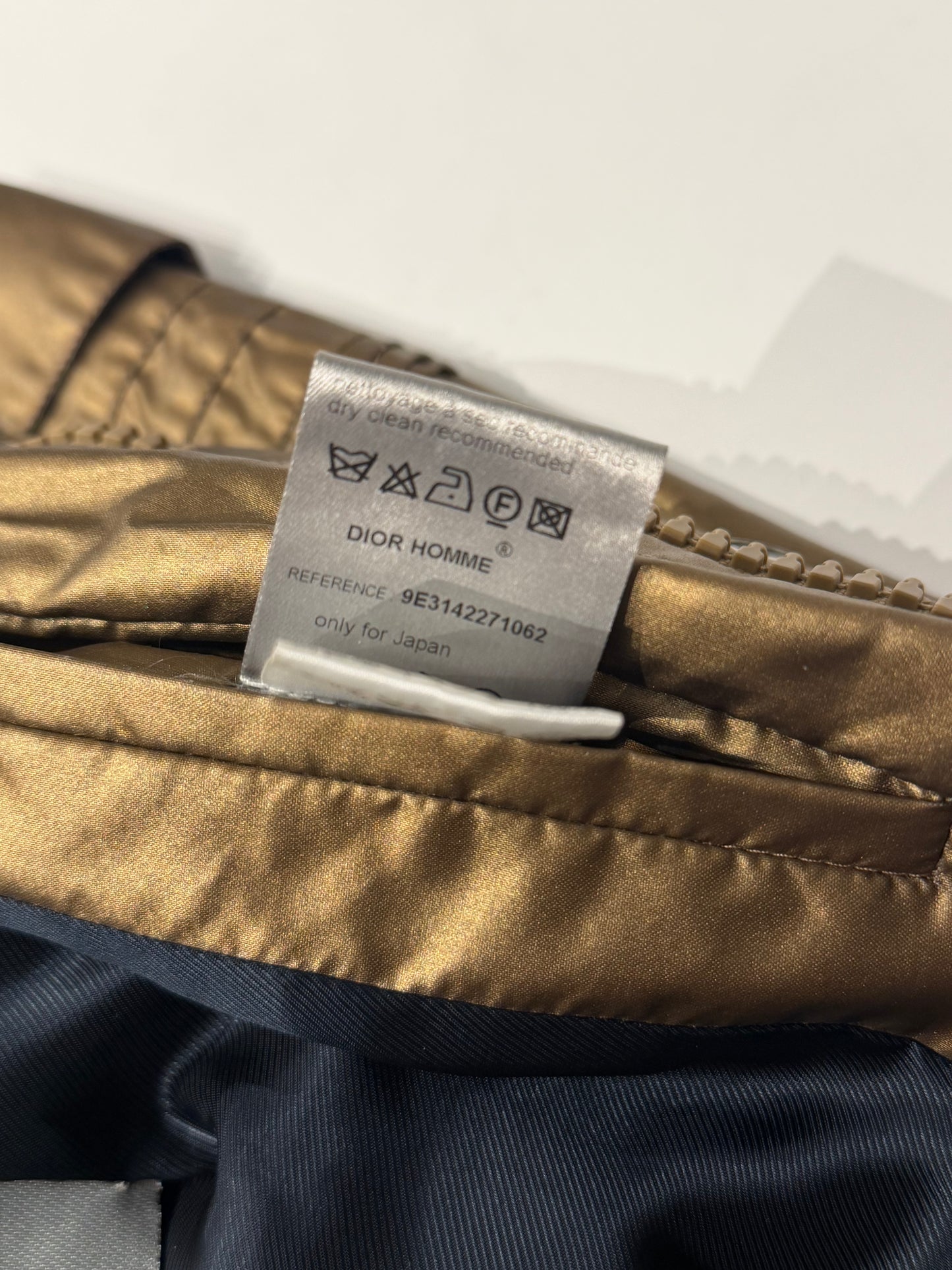 Dior Homme SS09 Gold Jacket