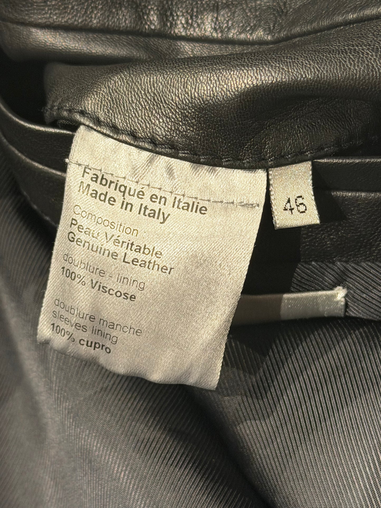 Dior Homme SS07 Leather Jacket