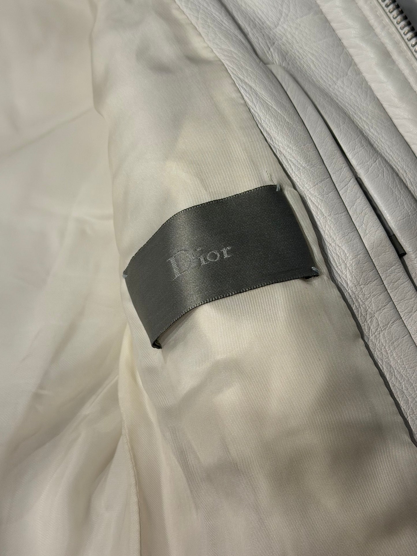 Dior Homme AW04 Runway Leather Biker Jacket