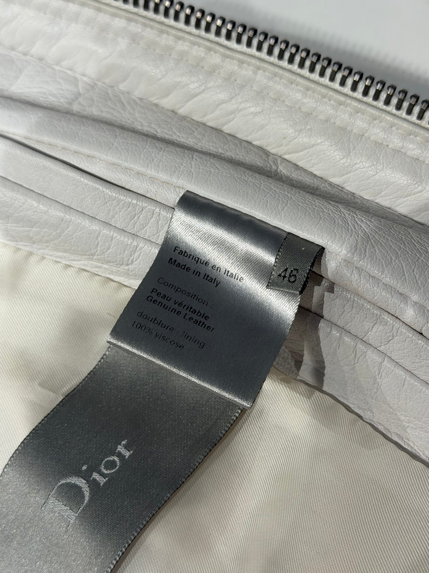 Dior Homme AW04 Runway Leather Biker Jacket