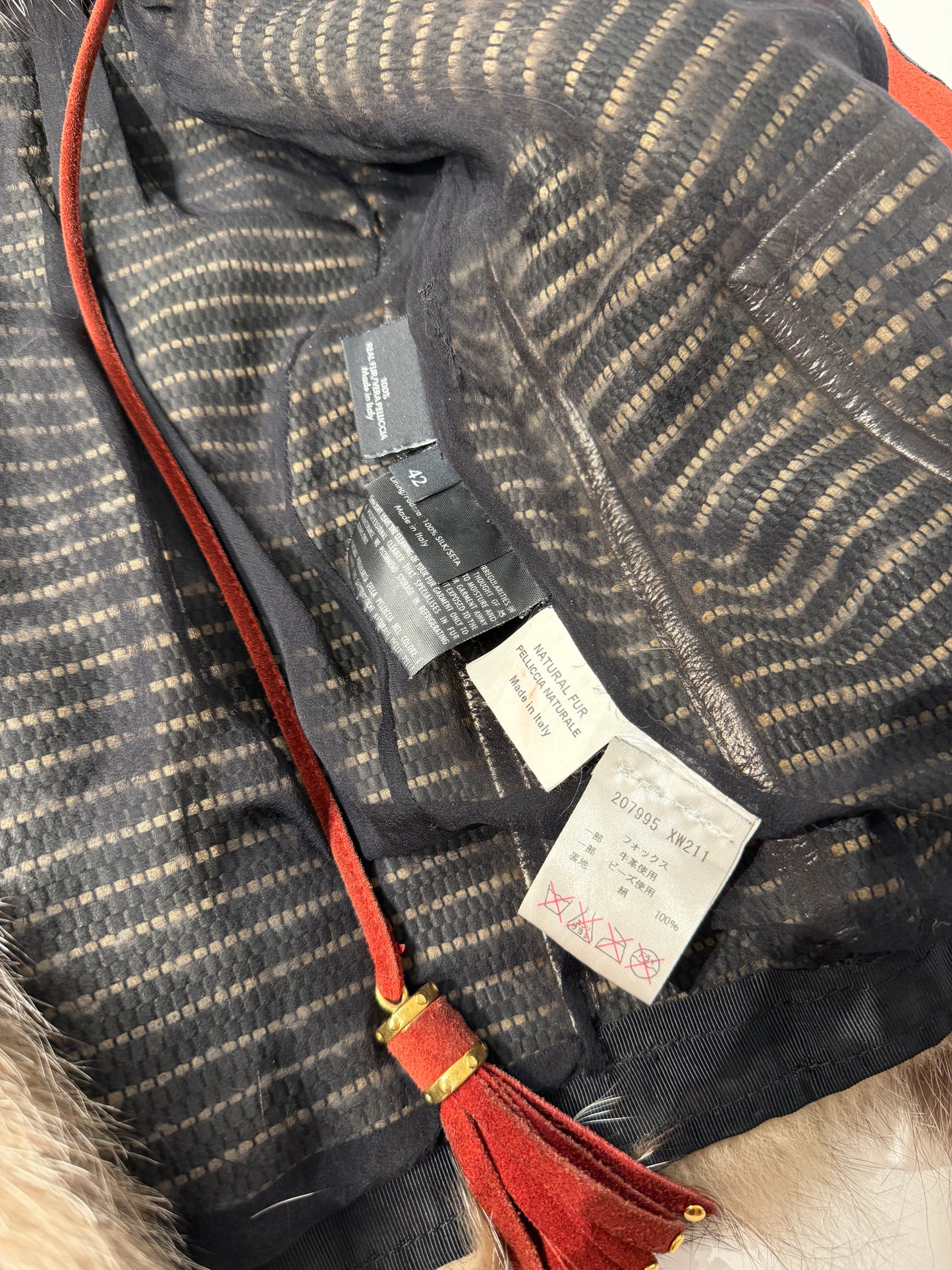 Gucci FW08 Real Fur Jacket