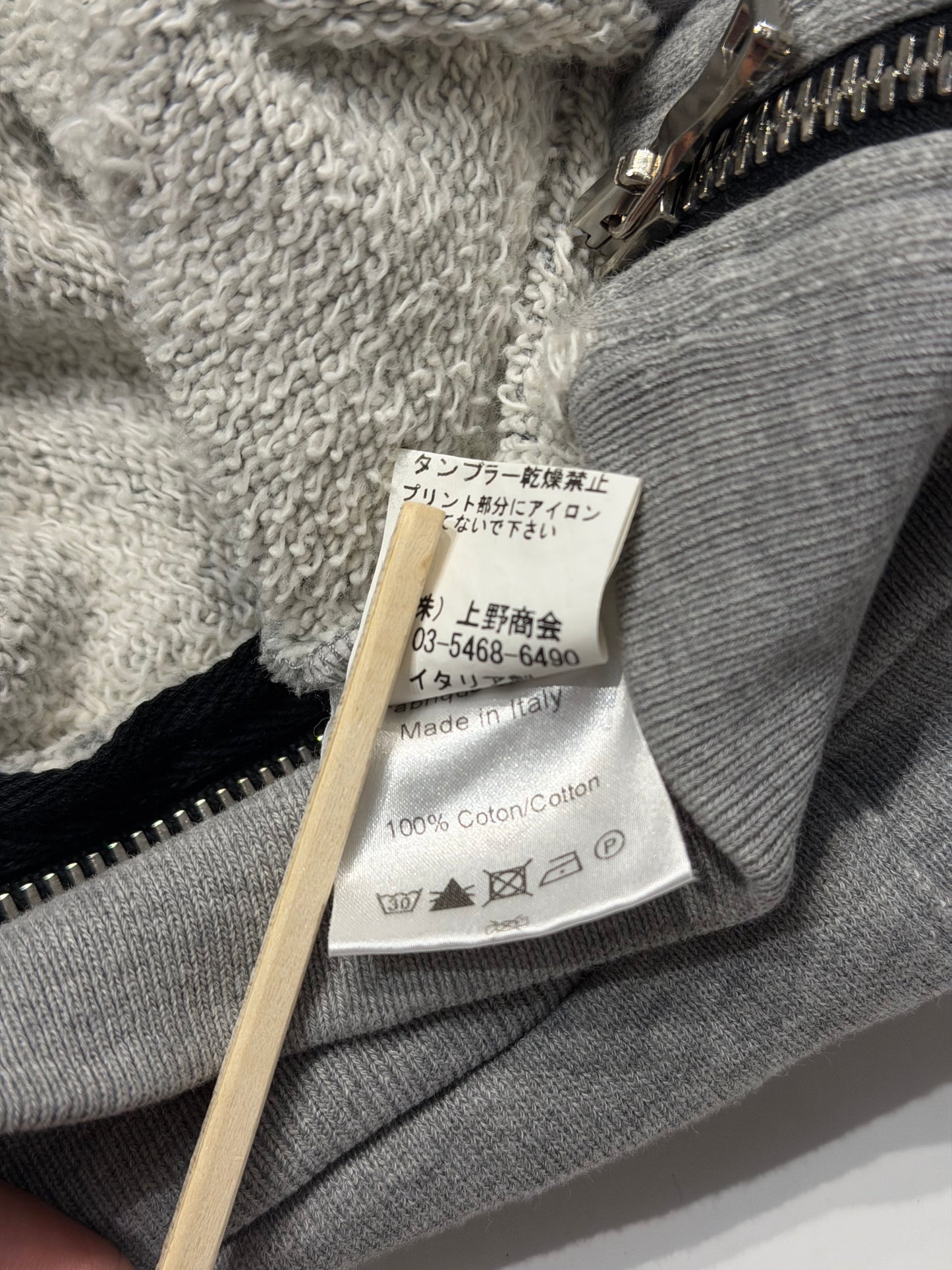 Balmain SS11 Patch Distressed Hoodie