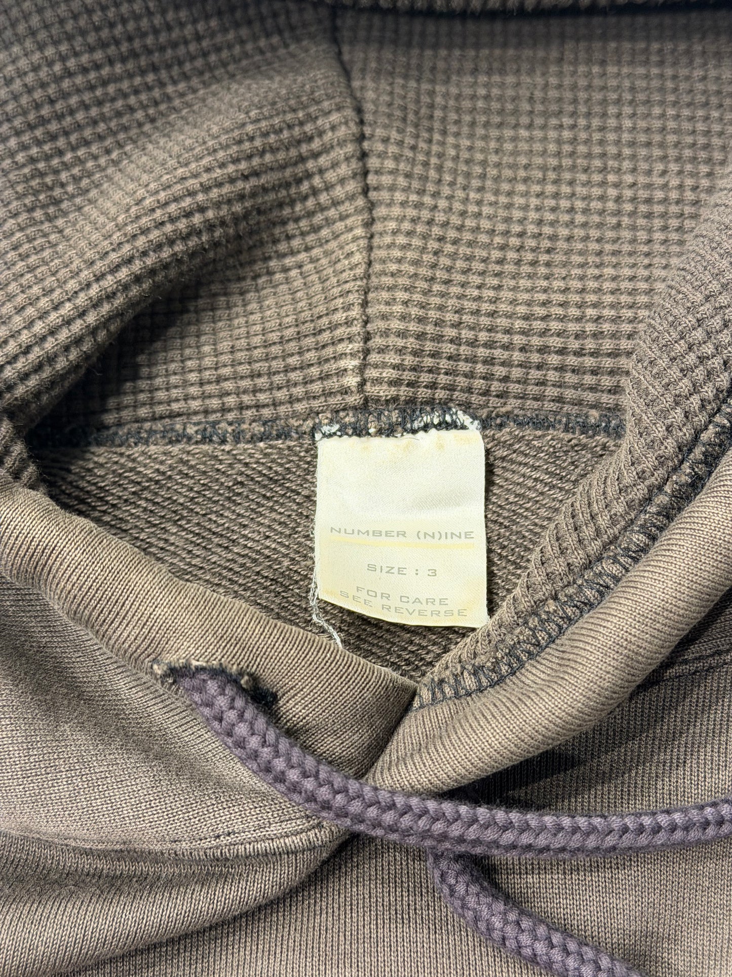 Number (N)ine AW01 Emblem Hoodie