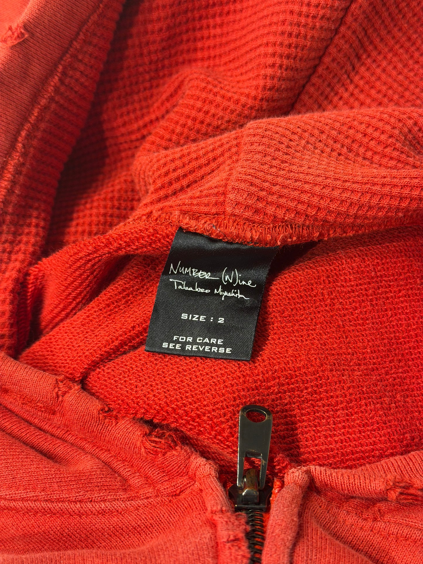 Number (N)ine AW05 THS Hoodie