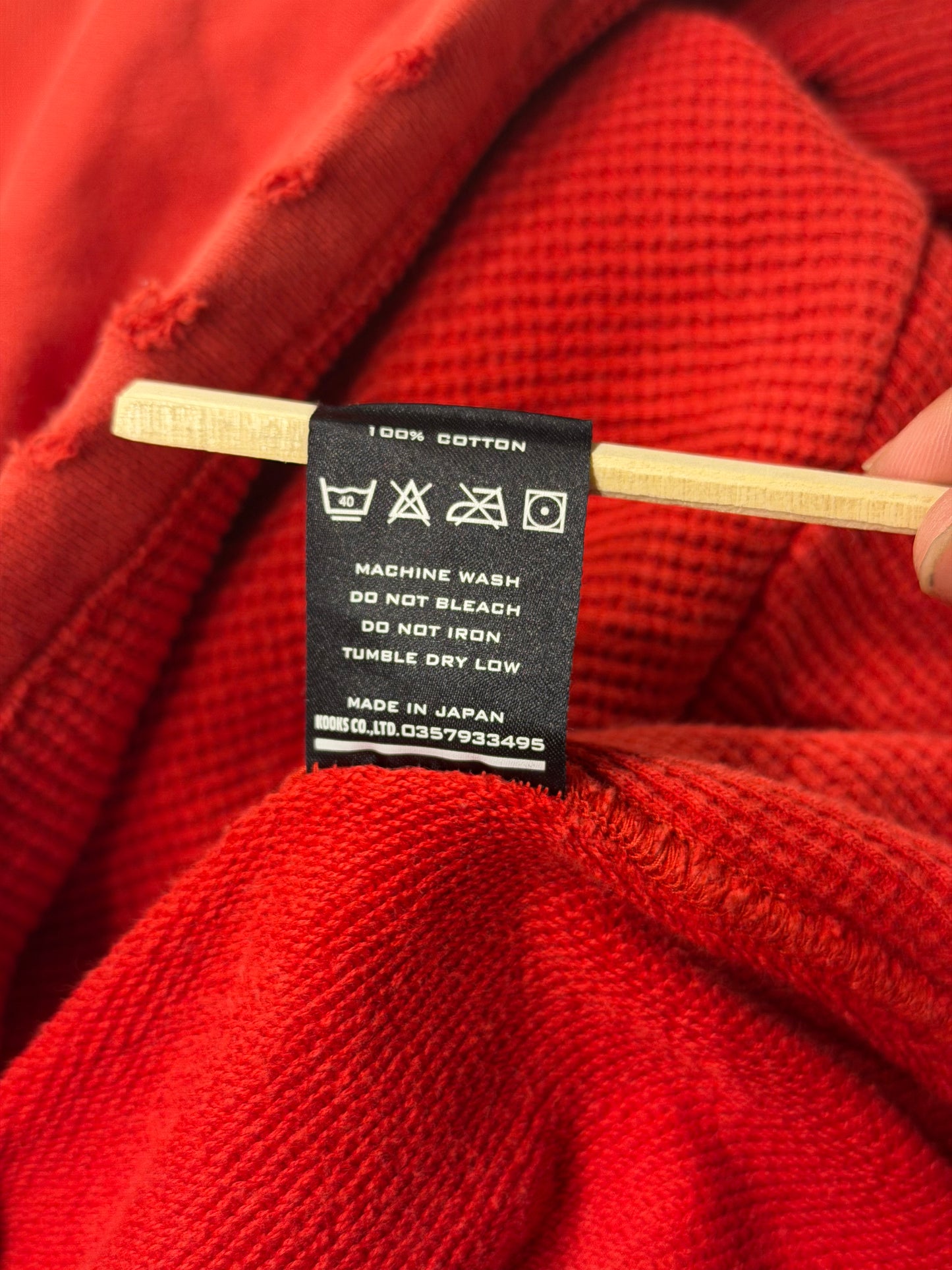 Number (N)ine AW05 THS Hoodie