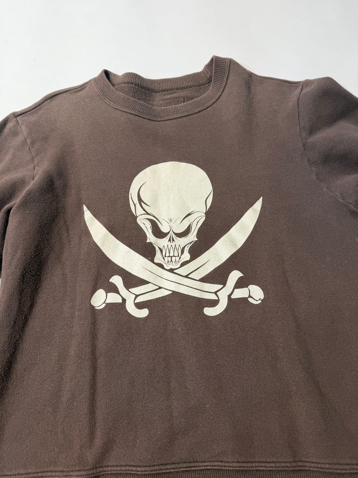 Beauty:Beast SS98 Pirate Skull Crewneck