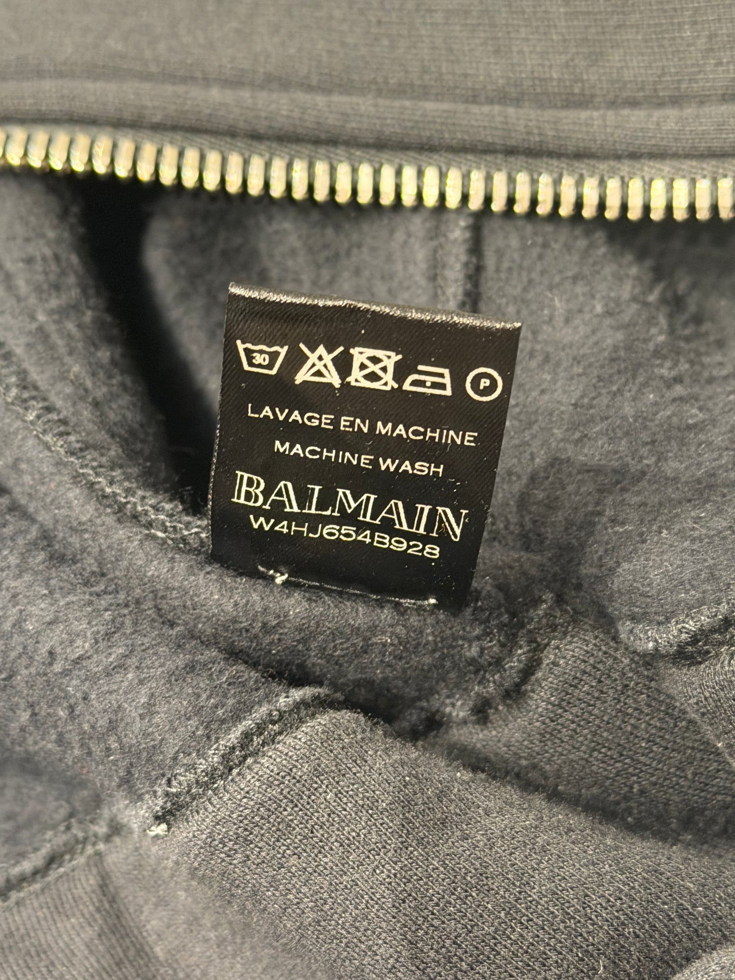 Balmain AW14 Zip Parka Hoodie