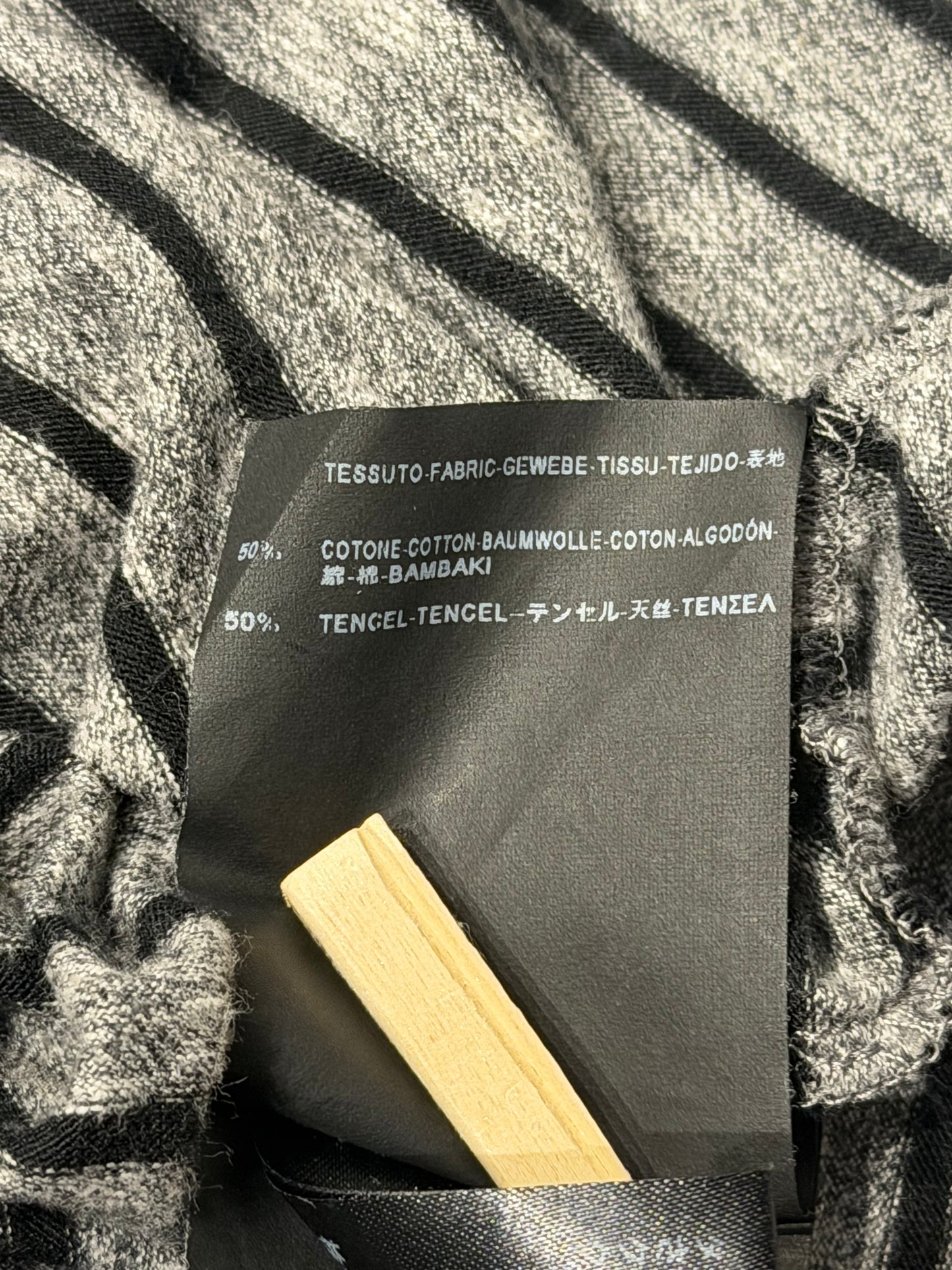 Saint Laurent Paris AW15 Striped Shirt