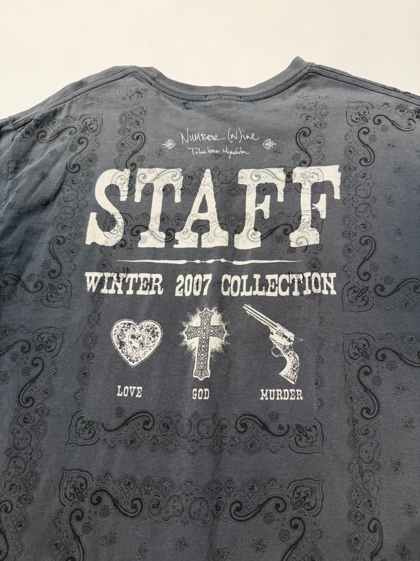 Number (N)ine AW07 Staff Tee