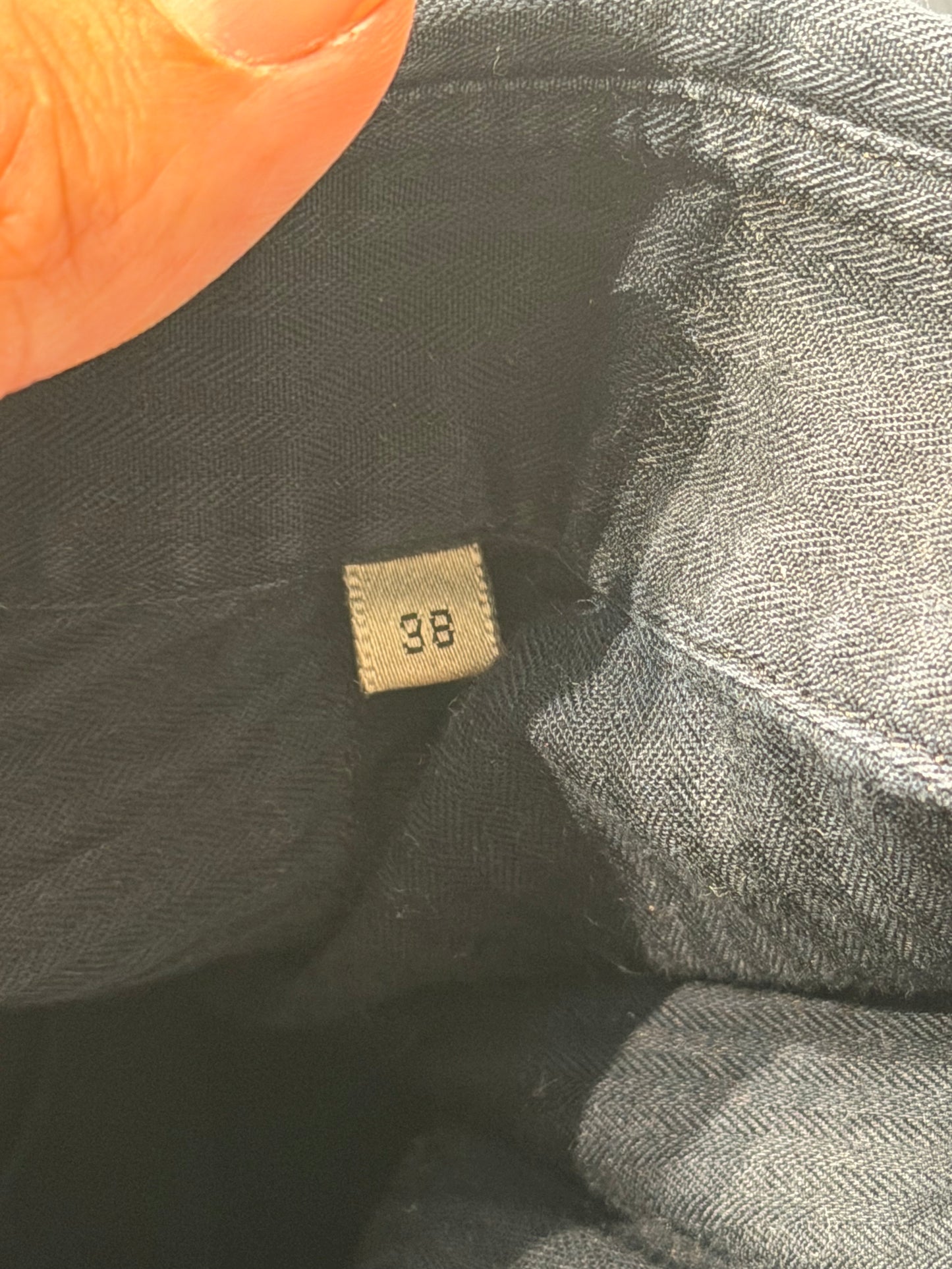 Dior Homme AW03 Luster Pinstripe Bee Dress Shirt