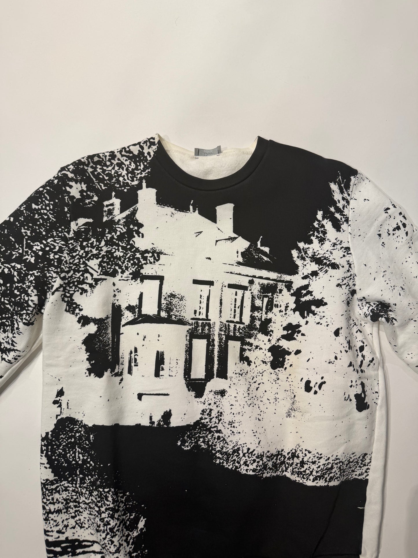 Dior Homme SS13 Mansion Print Crewneck
