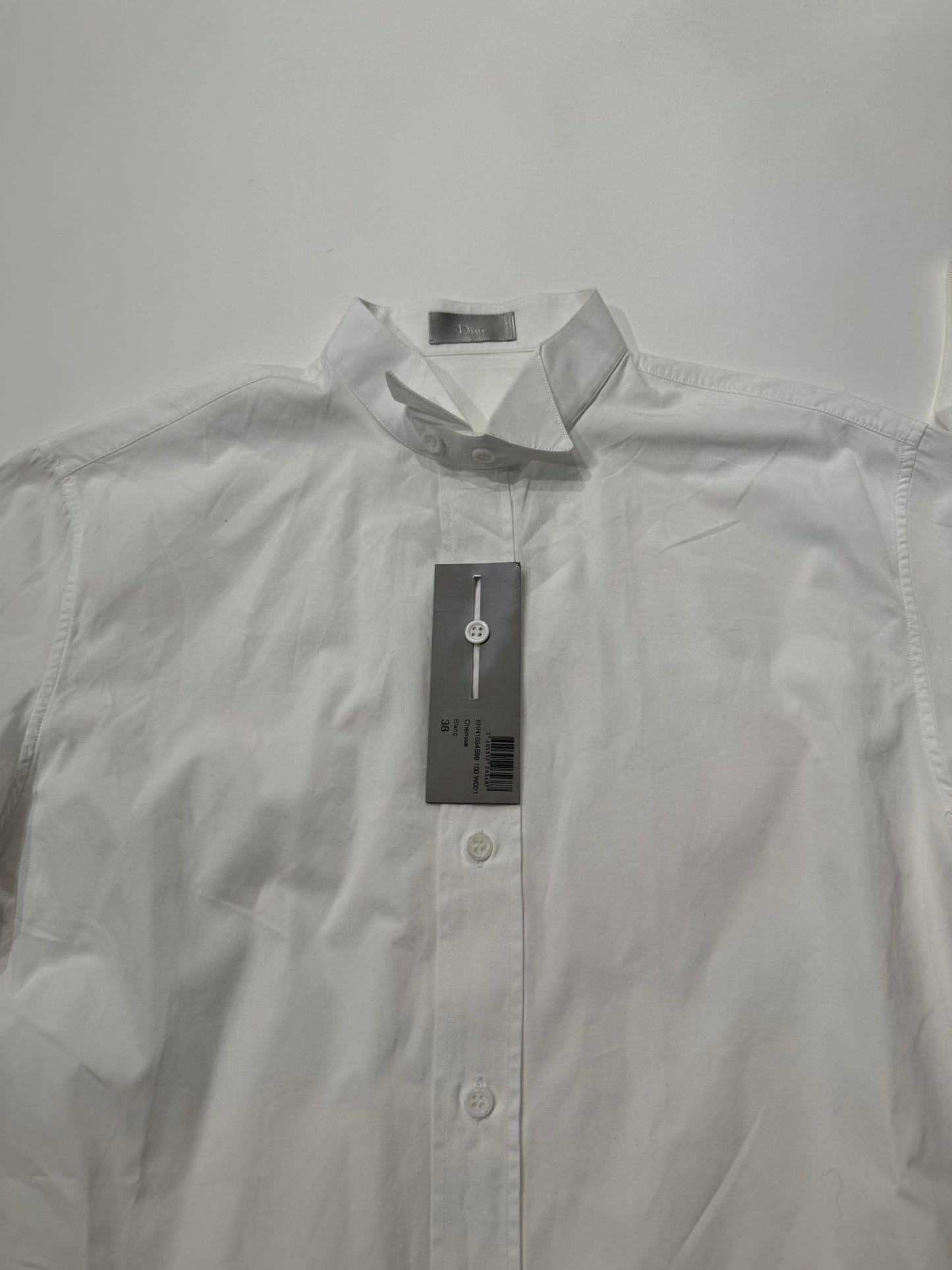 Dior Homme AW06 Creased Collar Button Up