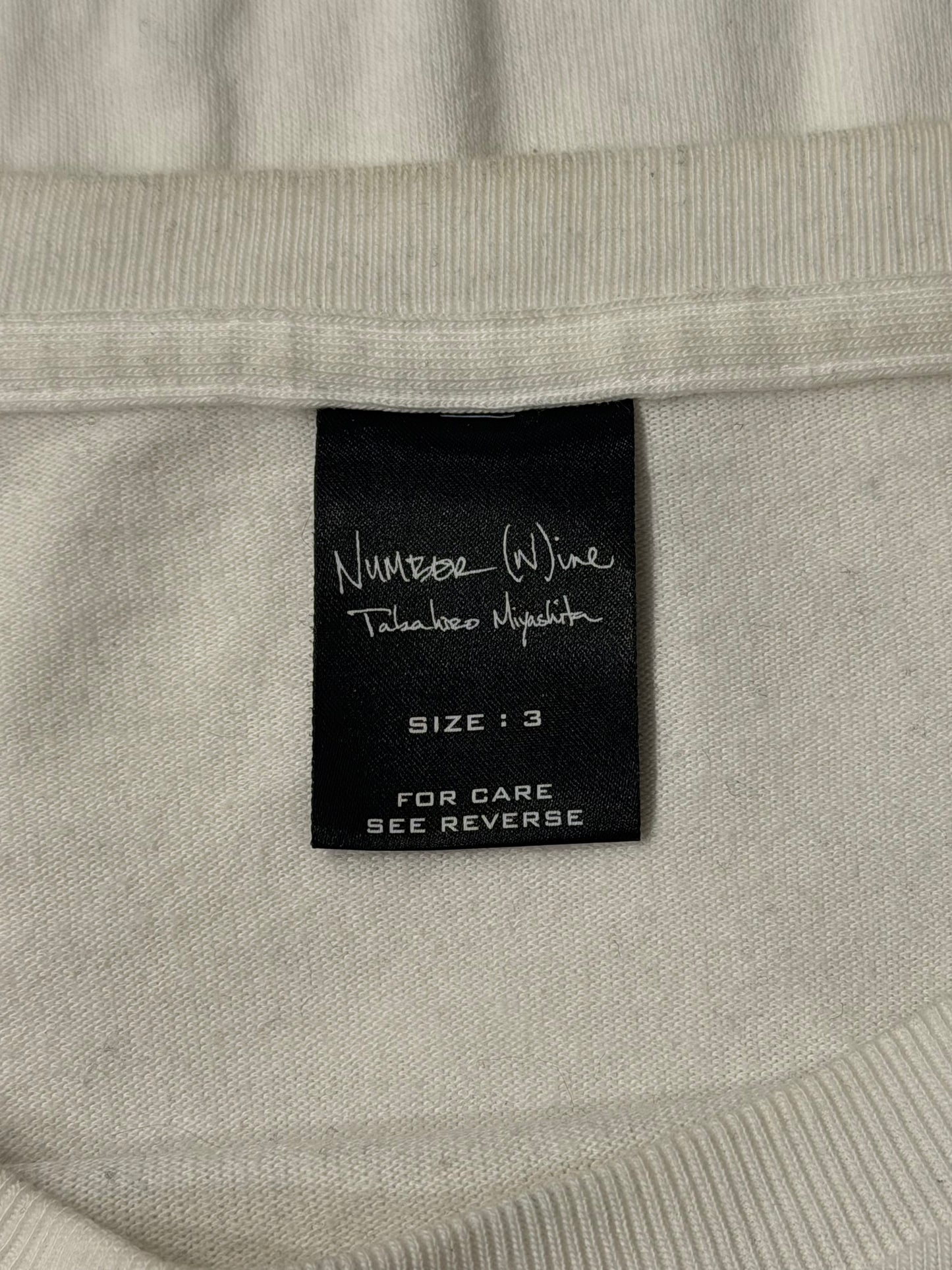 Number (N)ine AW03 Barb Wire Long Sleeve