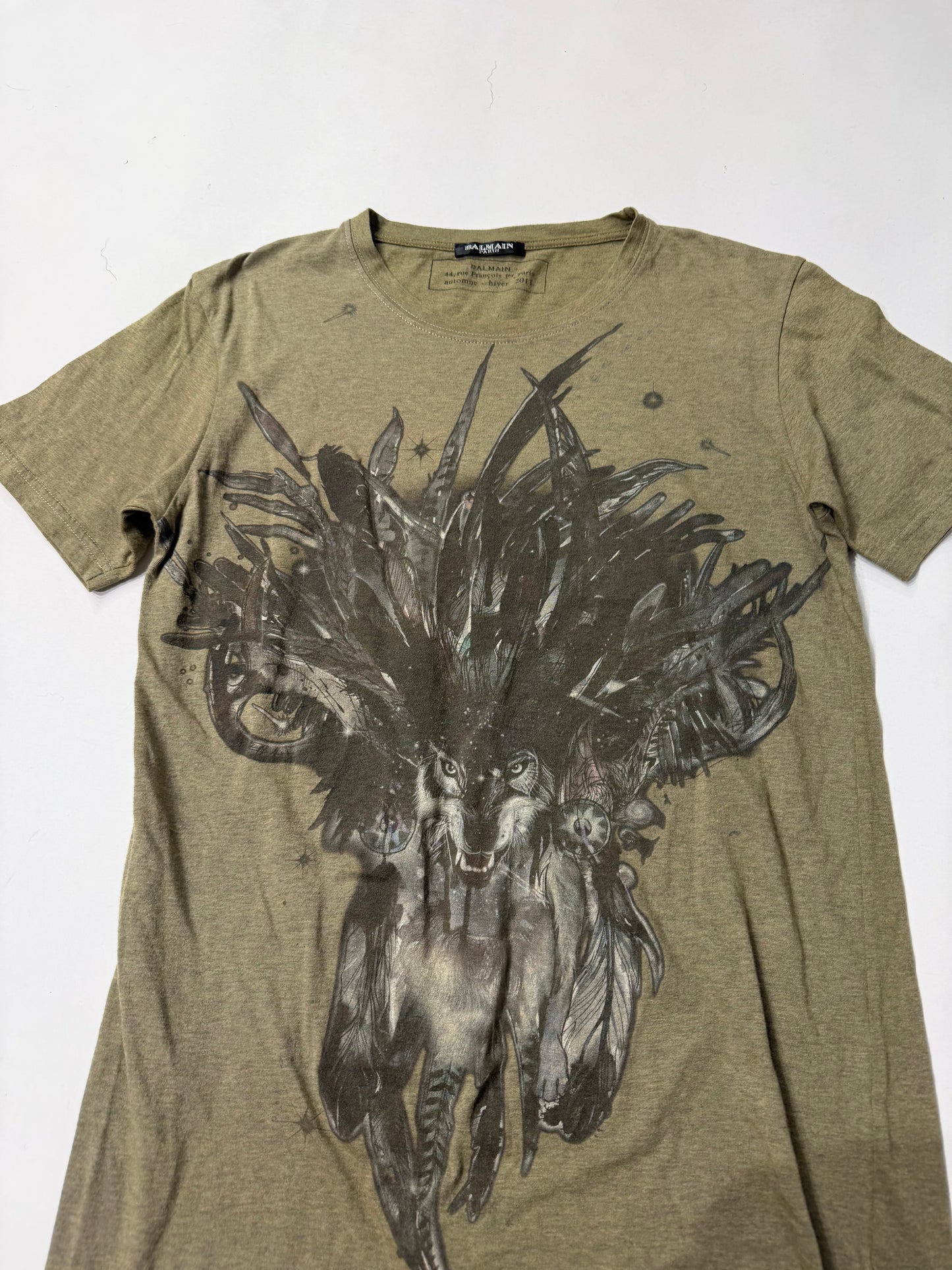 Balmain AW11 Wolf T-Shirt