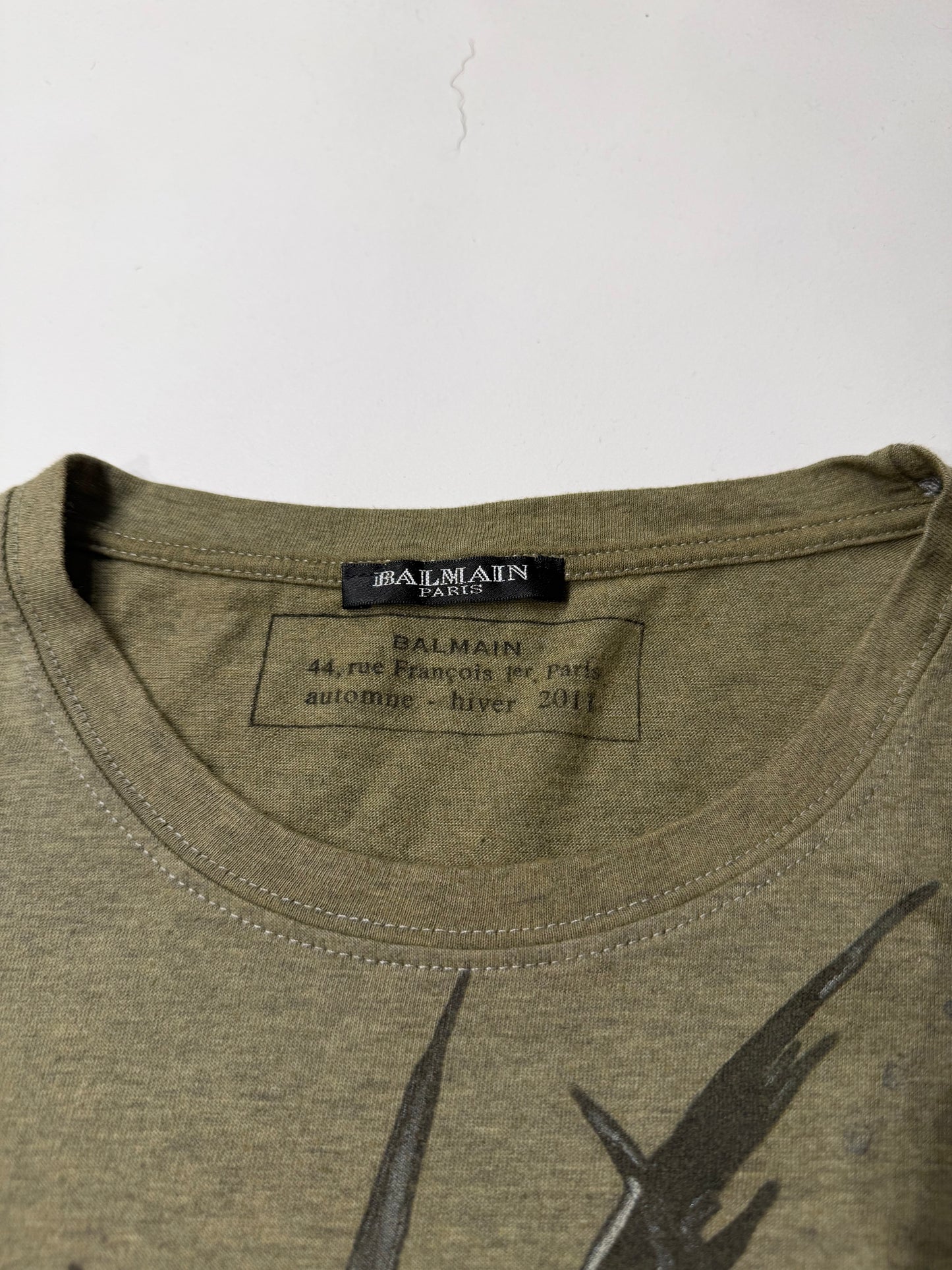 Balmain AW11 Wolf T-Shirt