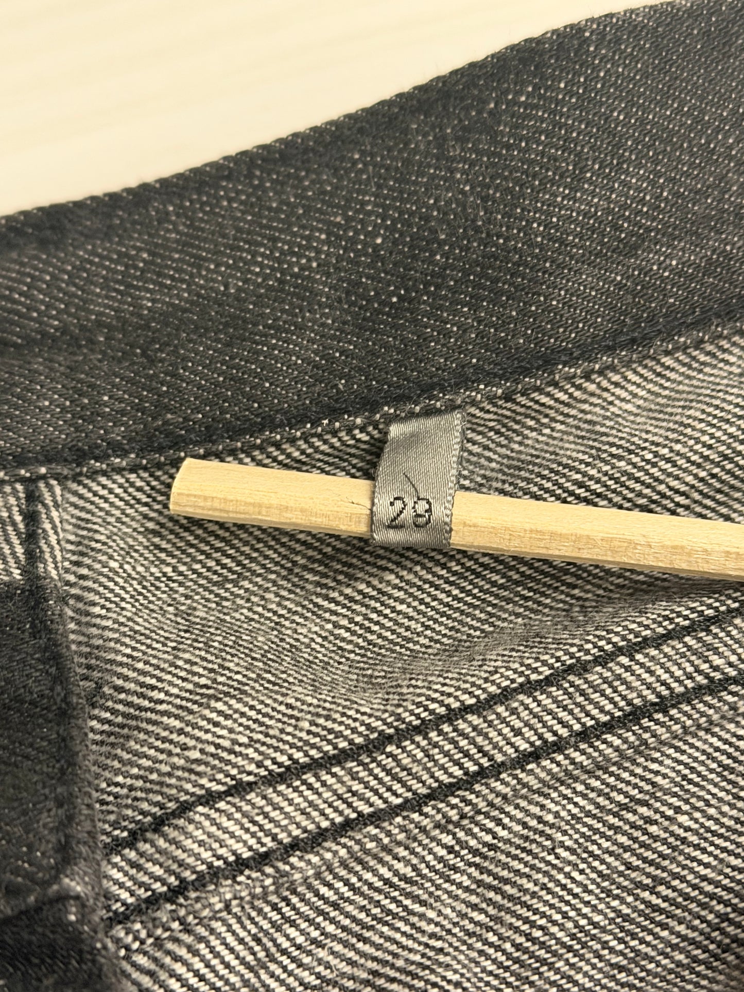 Dior Homme SS04 Strip Denim