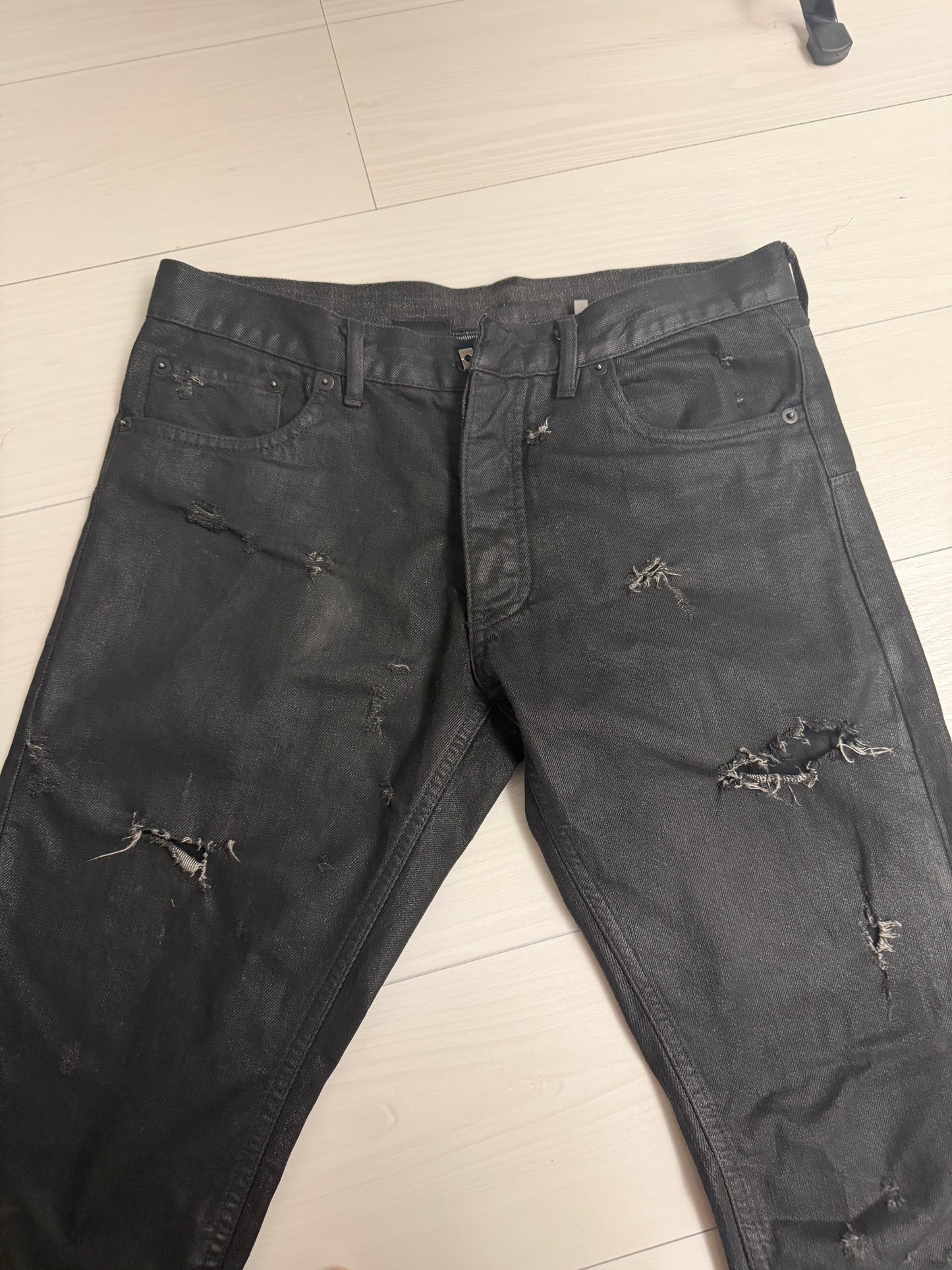 Dior Homme SS04 Strip Denim