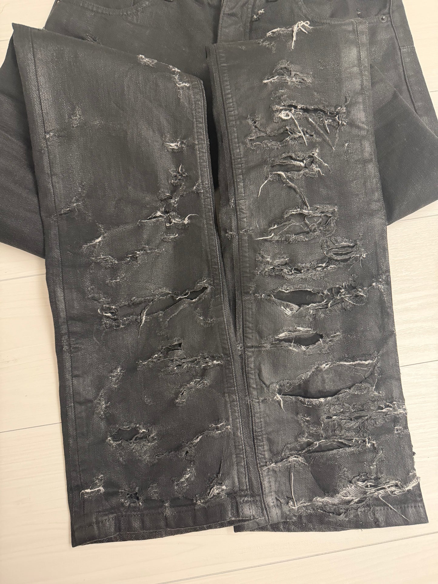 Dior Homme SS04 Strip Denim