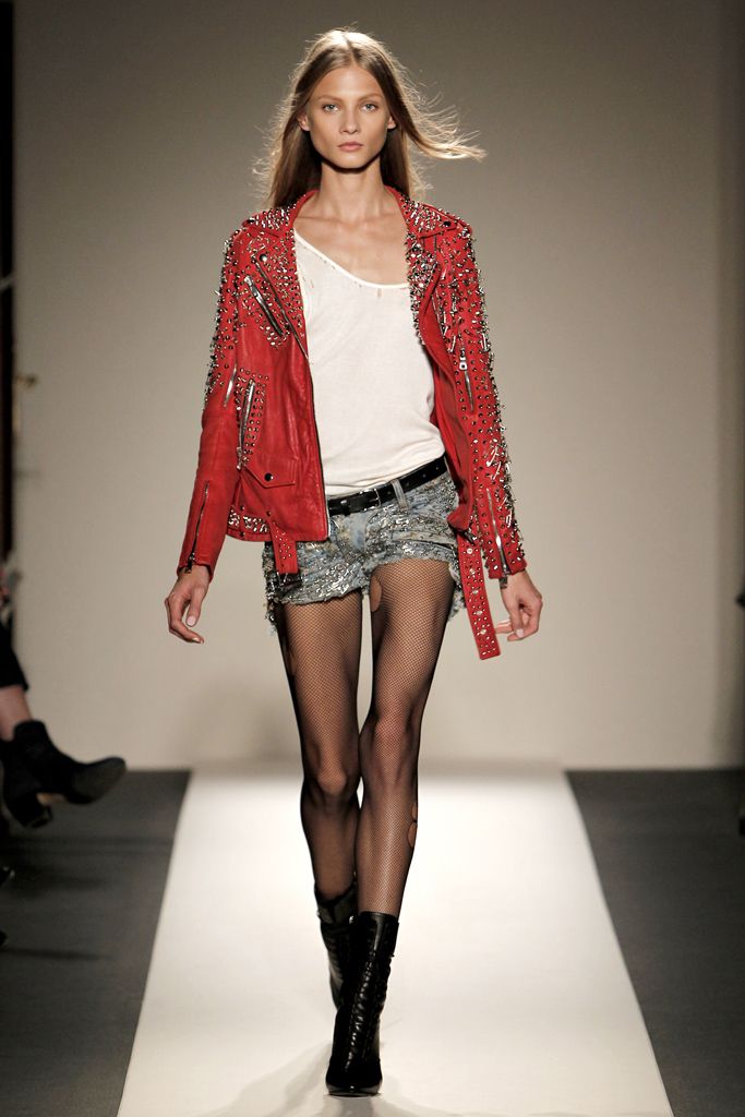 Balmain SS11 Studded Biker Jacket