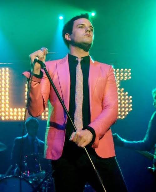 Dior Homme SS05 Runway Pink Leather 1B Blazer