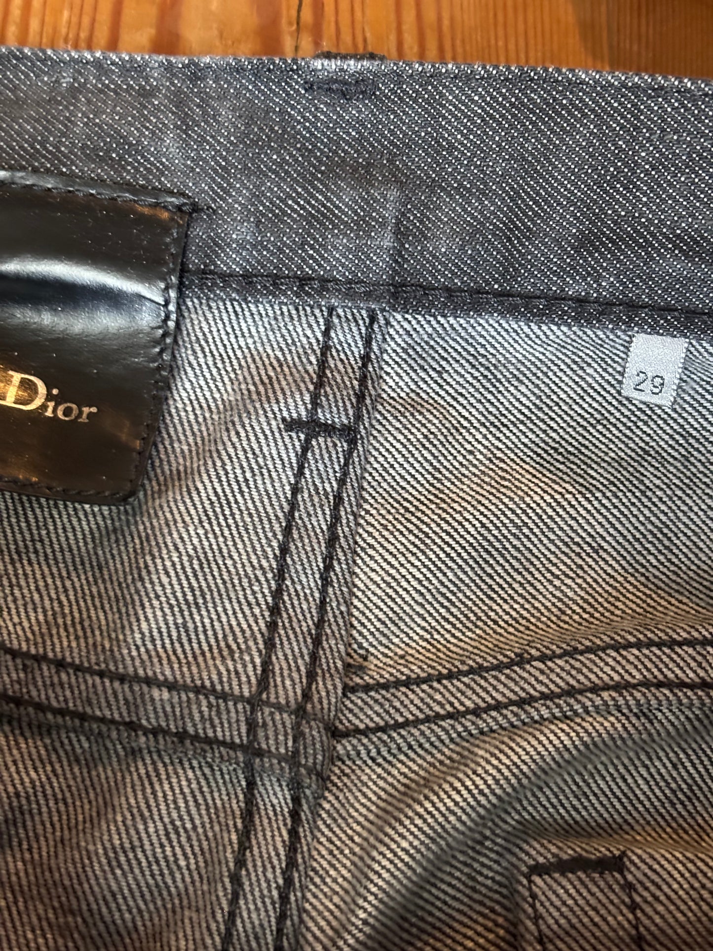 Dior Homme AW07 Raw Denim