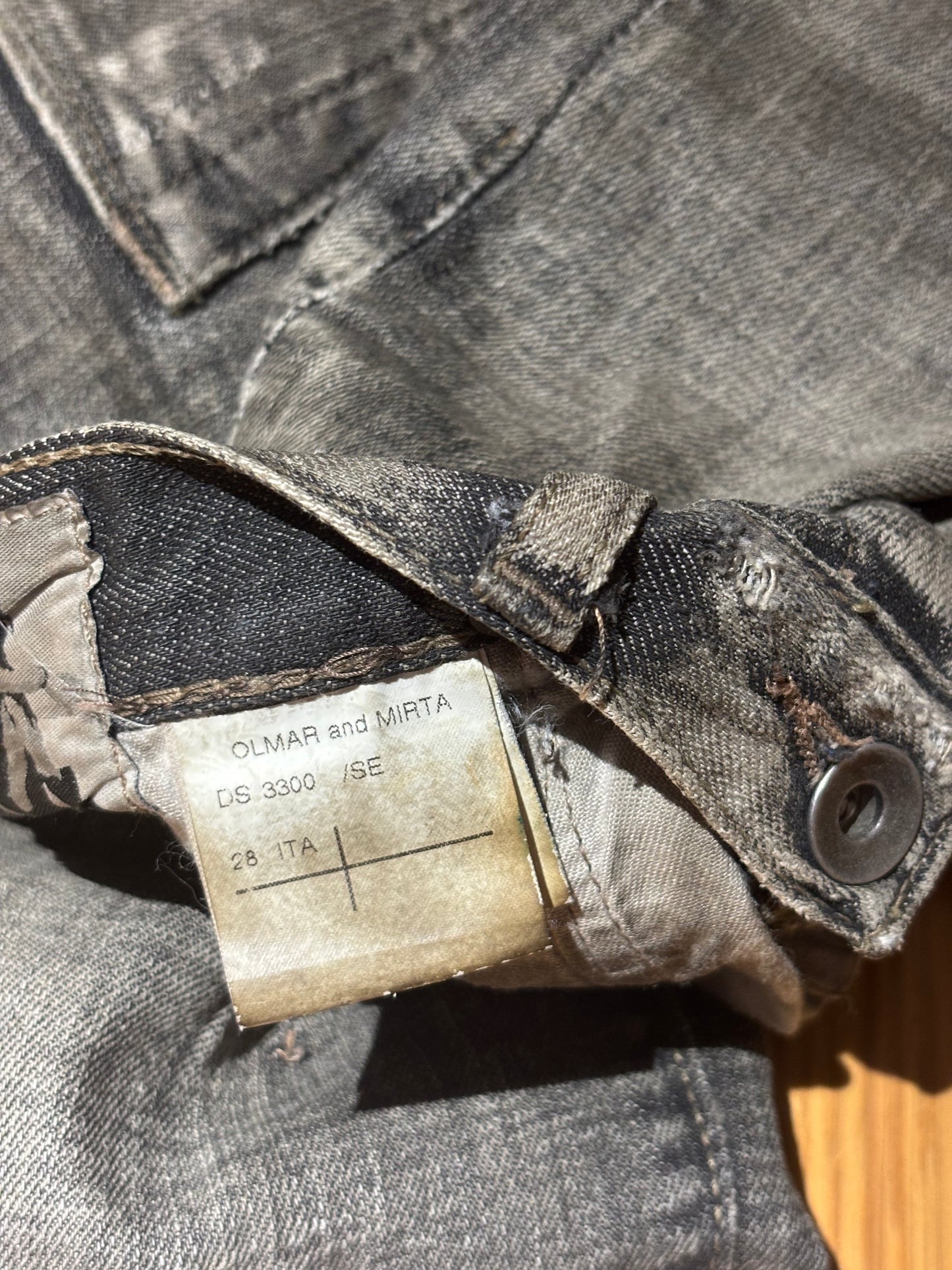 Rick Owens FW07 "Exploder" Dust Detroit Denim