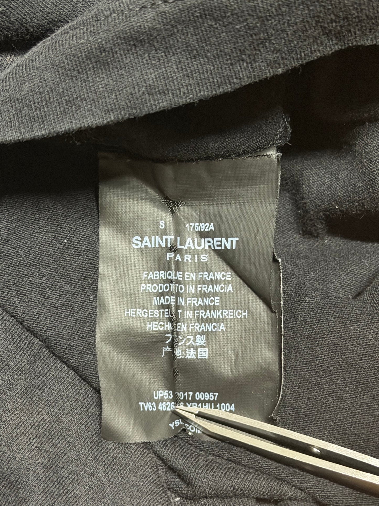Saint Laurent AW17 No Smoking Tee