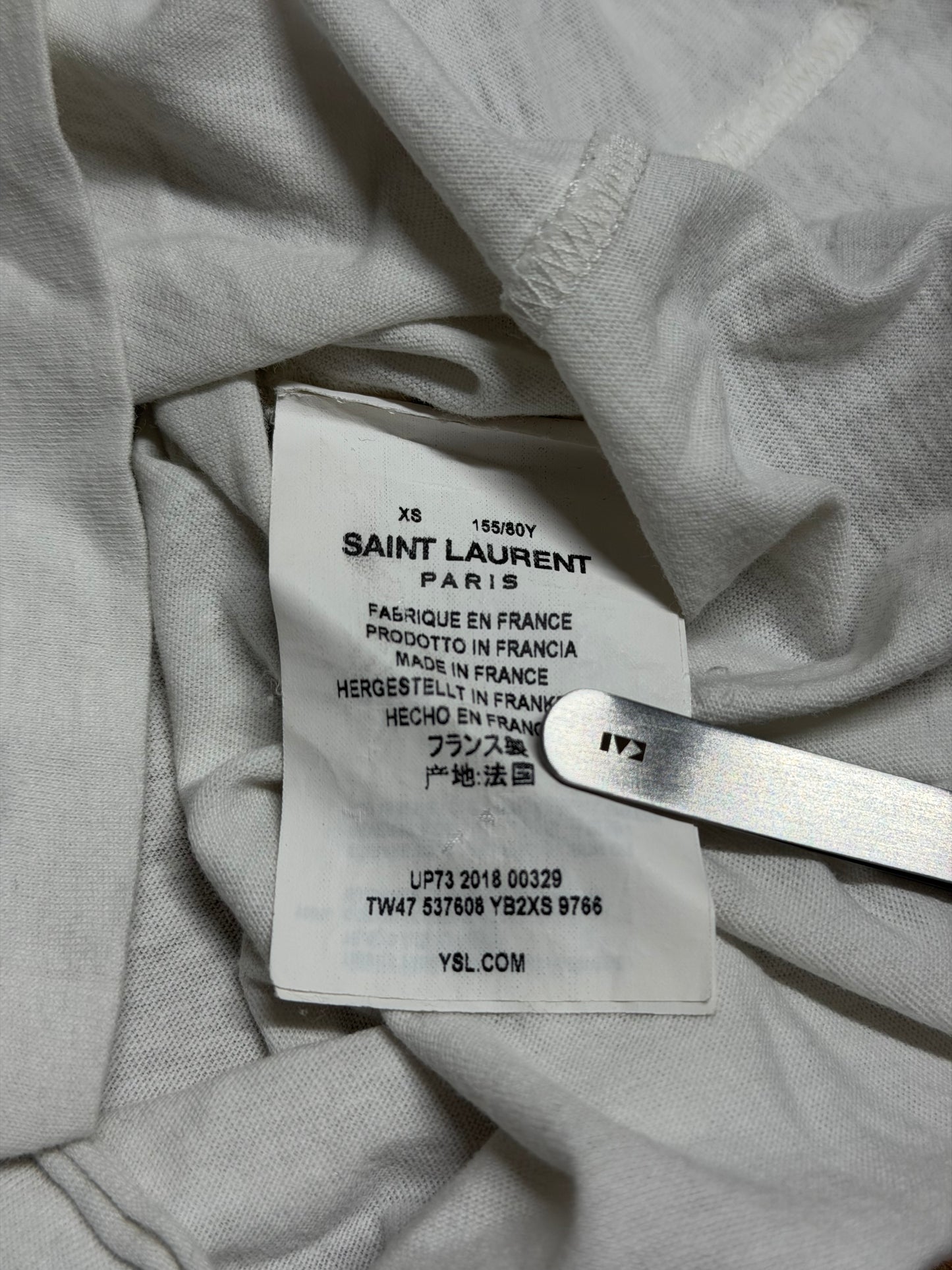 Saint Laurent AW18 Logo Tee