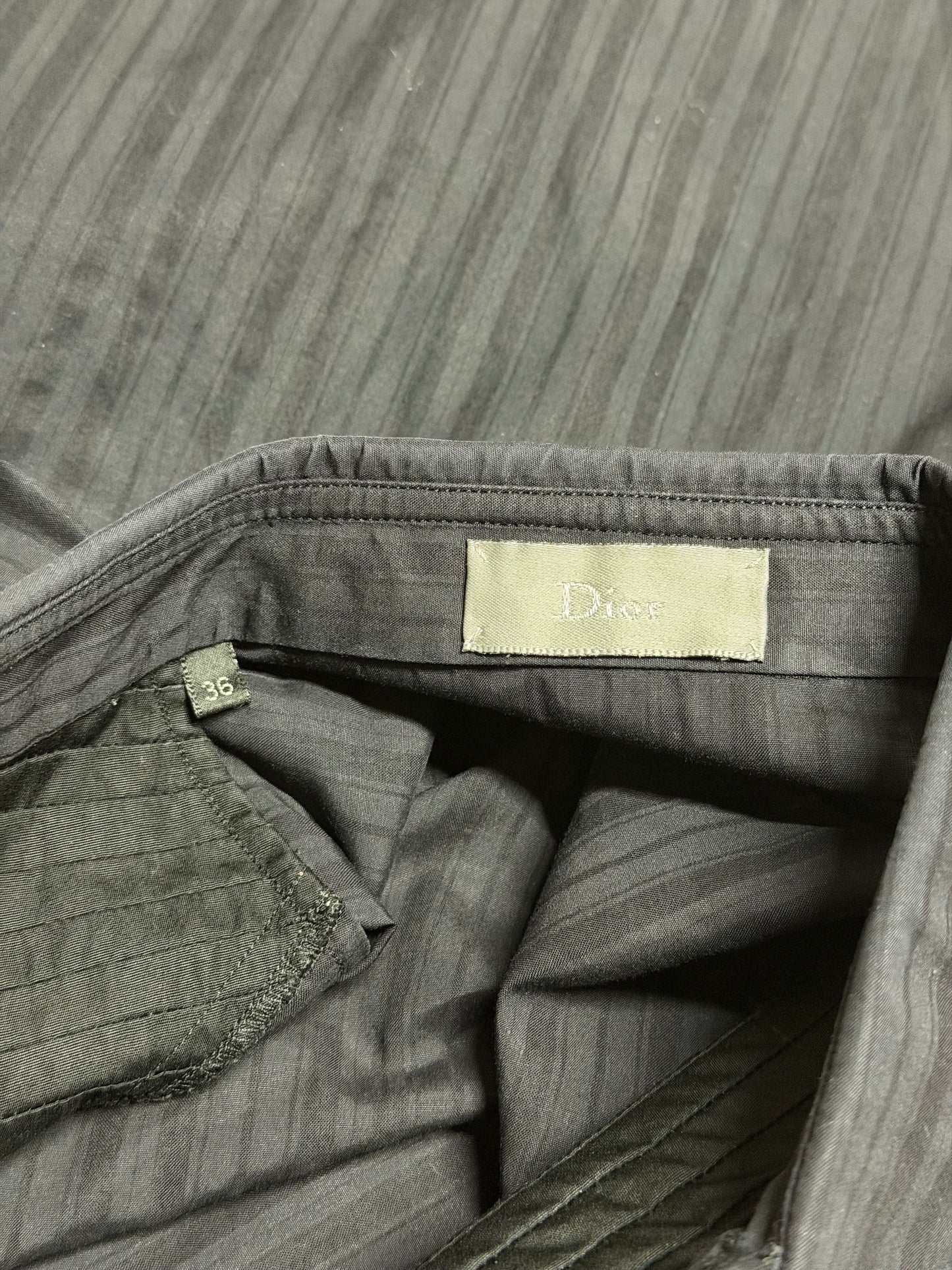 Dior Homme AW07 Pleated Button Up