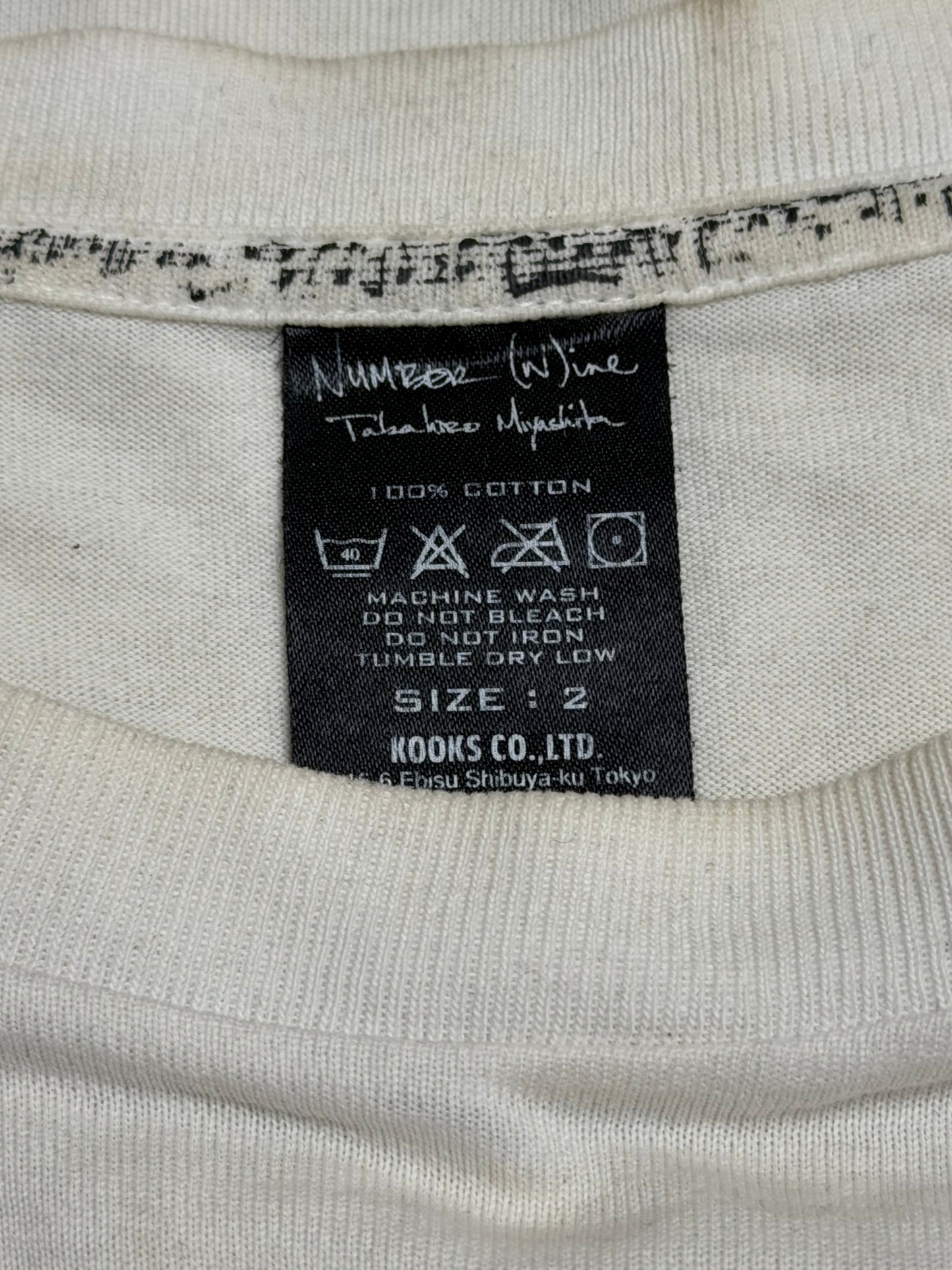 Number (N)ine AW09 Poem Tee