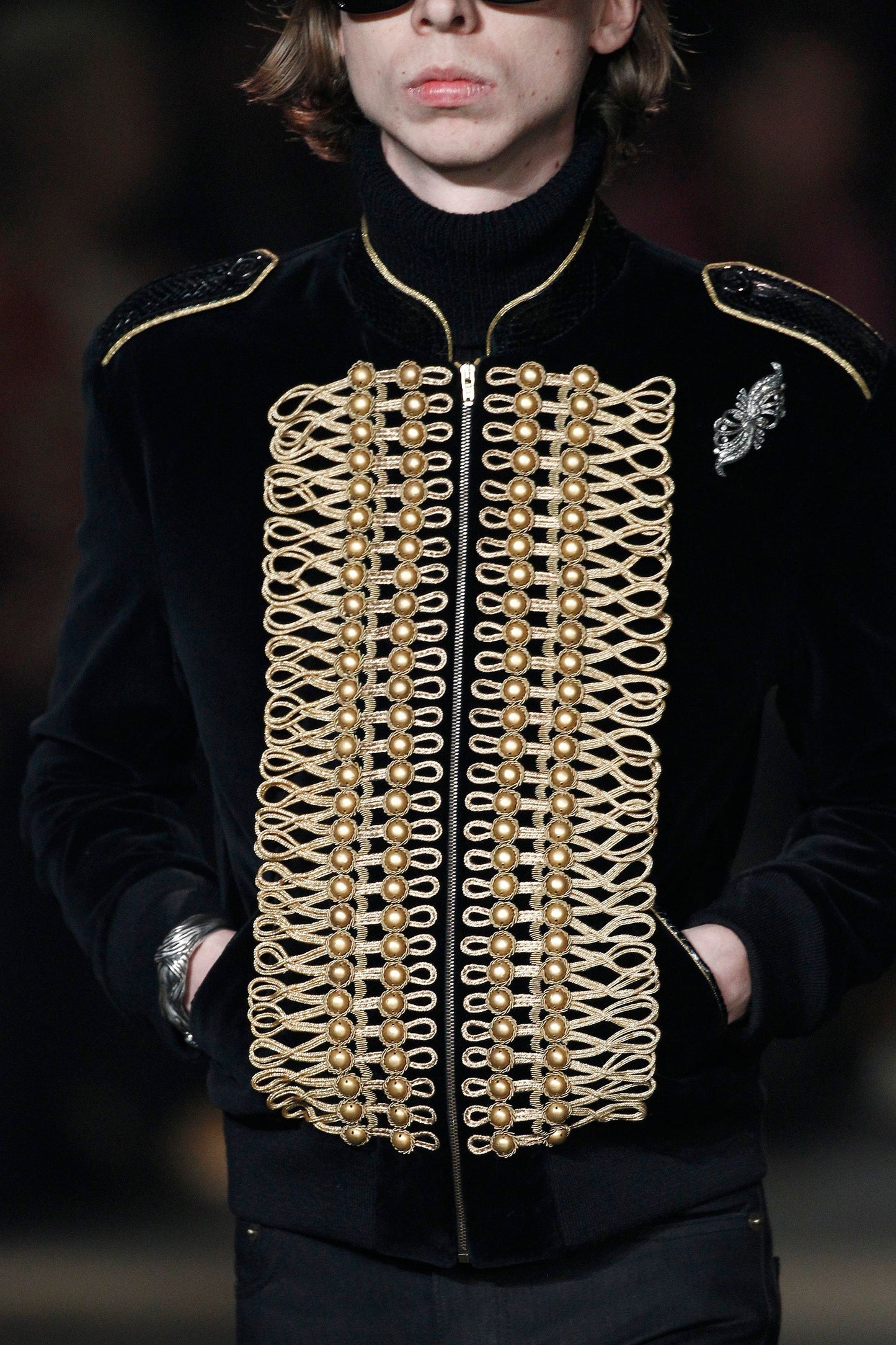 Saint Laurent Paris AW16 Napoleon Jacket