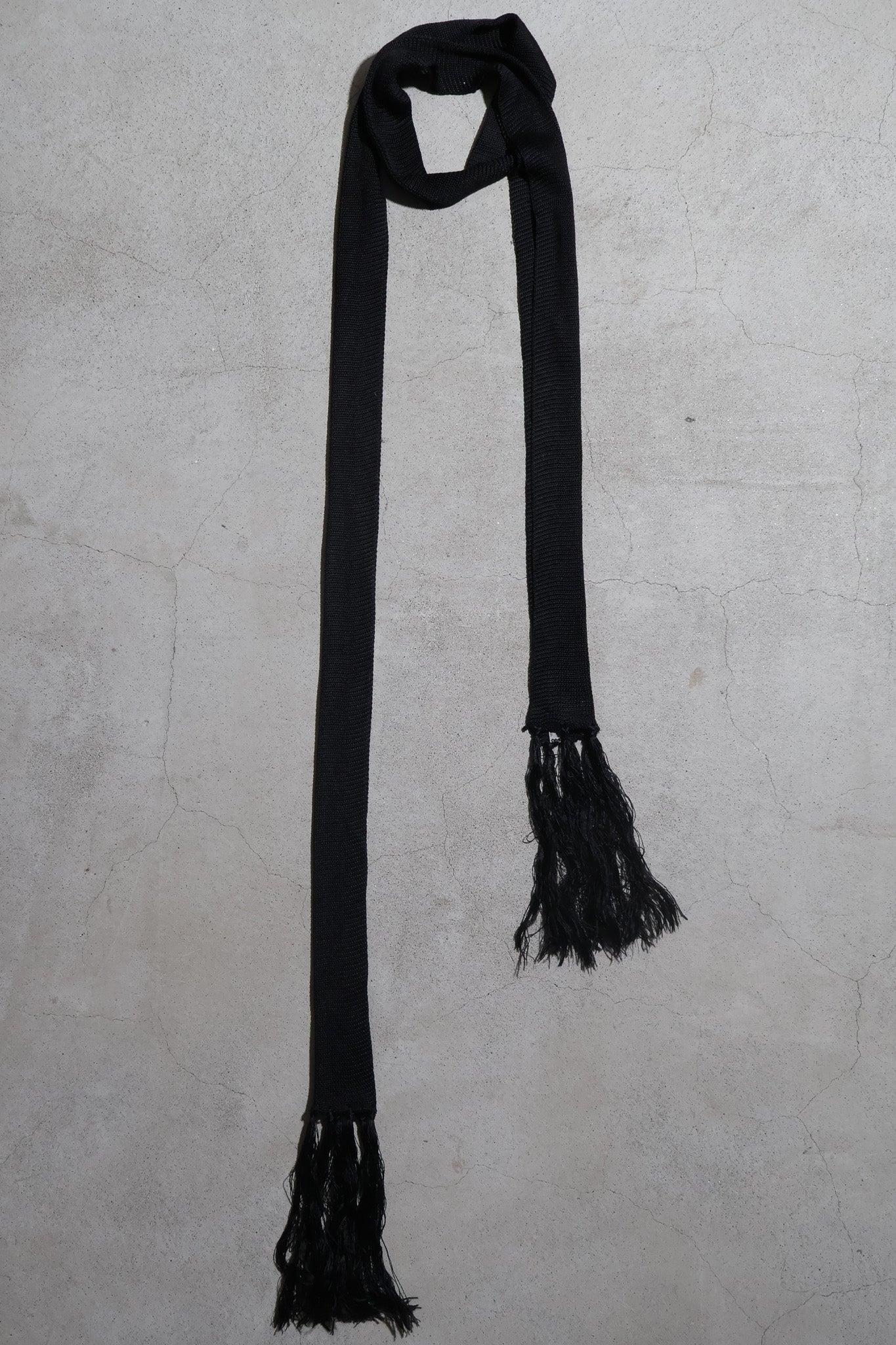 Dior Homme SS08 Silk Fringe Scarf