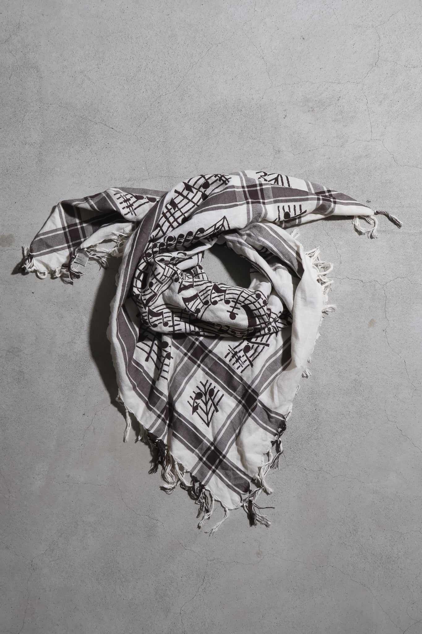 Number (N)ine SS07 Musical Note Scarf