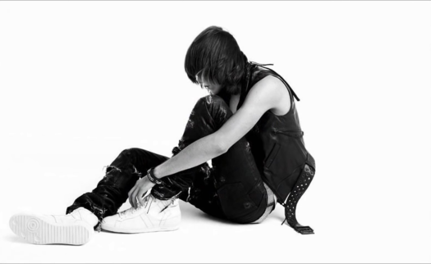 Dior Homme SS04 Strip Sneaker