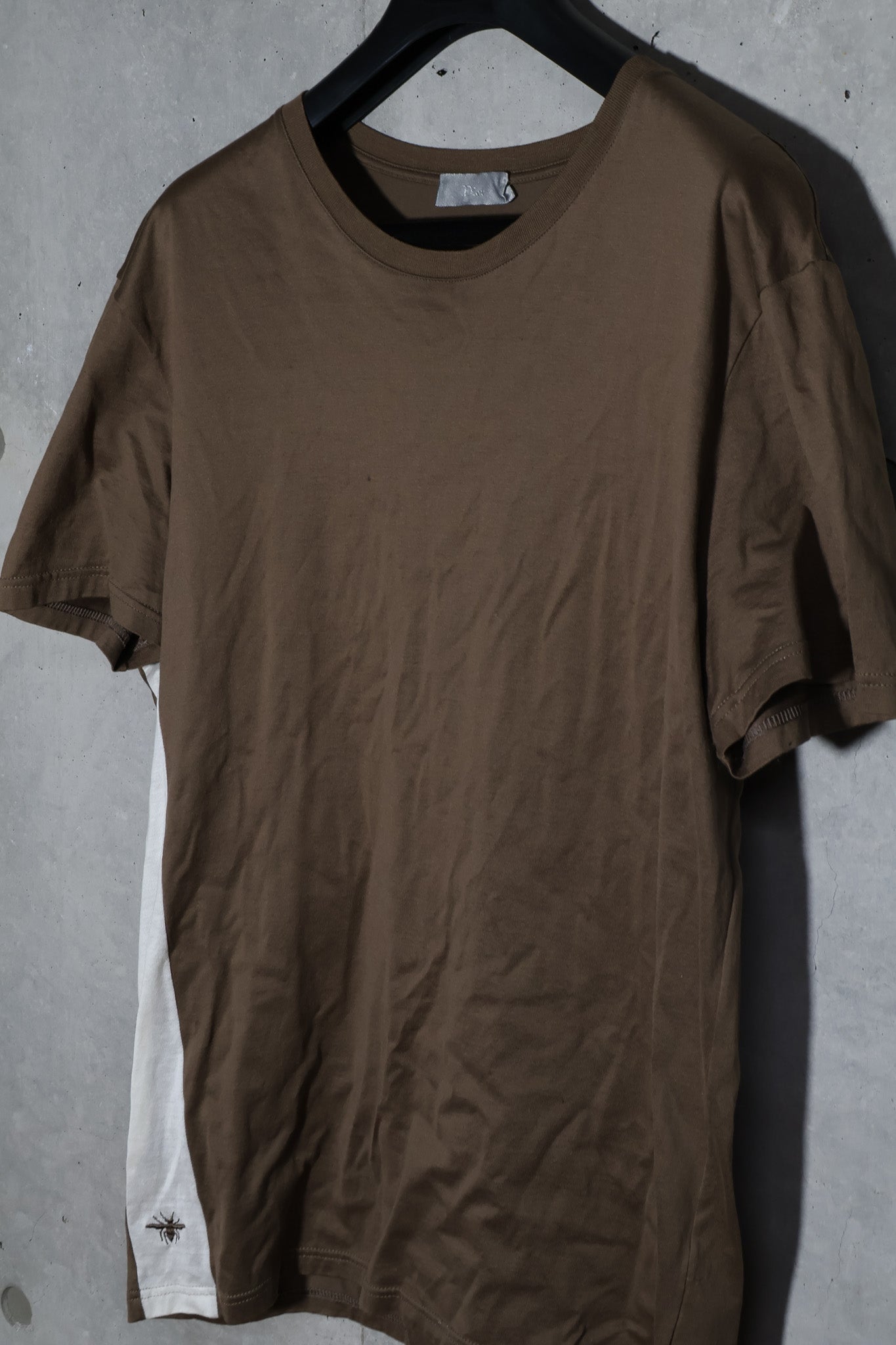 Dior Homme Side Stripe Embroidered Bee Tee