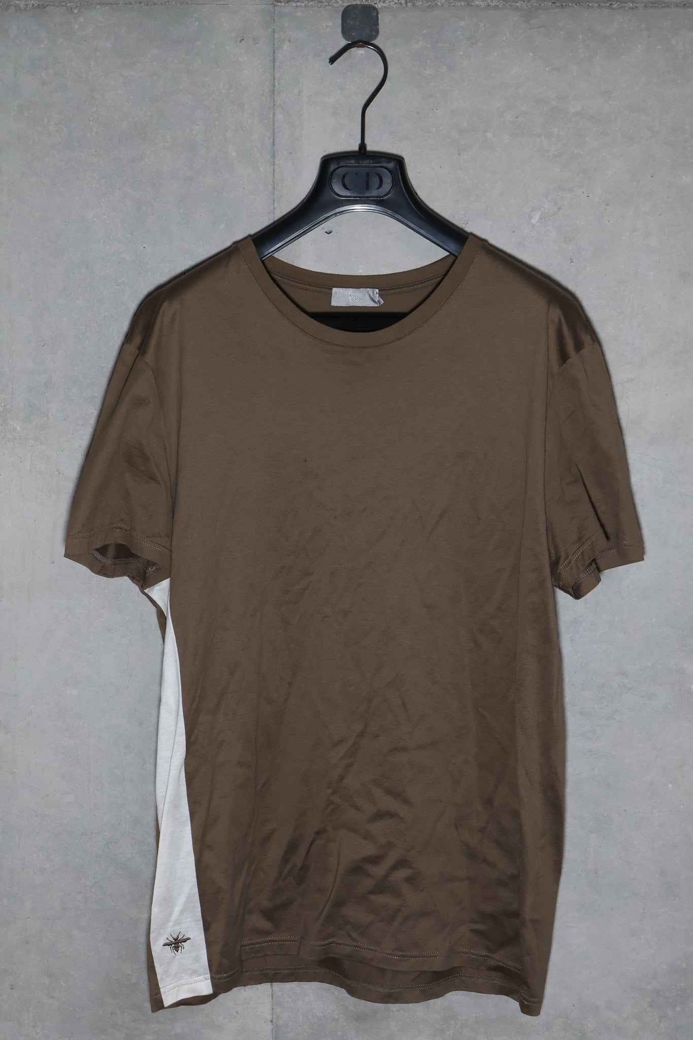 Dior Homme Side Stripe Embroidered Bee Tee