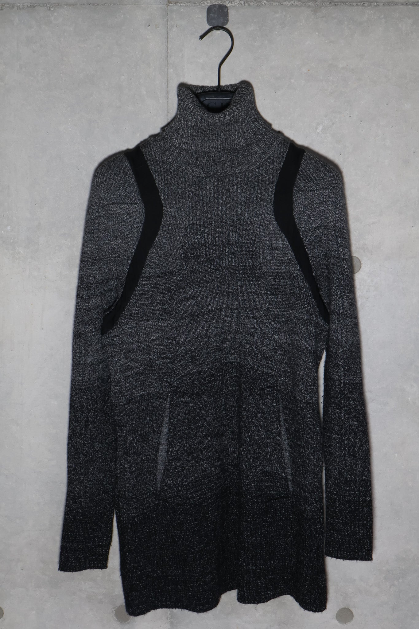 Undercover AW09 Knit Geometric Elongated Turtleneck