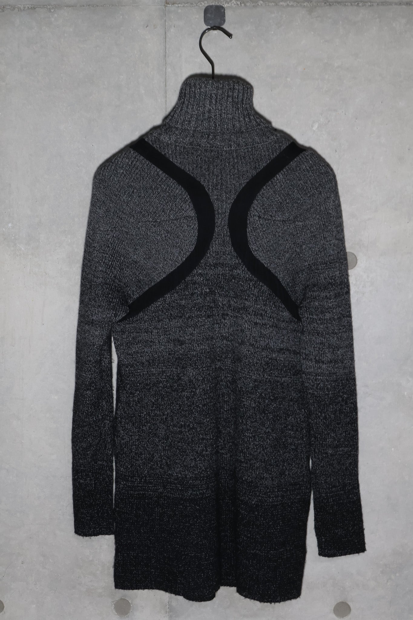 Undercover AW09 Knit Geometric Elongated Turtleneck