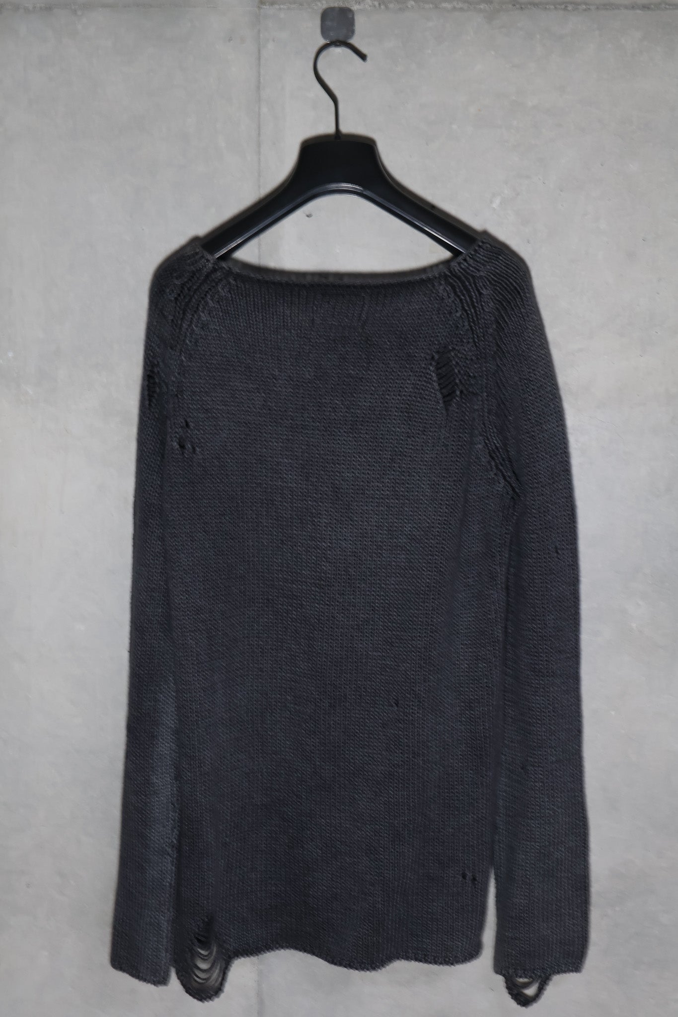Number (N)ine SS07 Distressed Knit Sweater