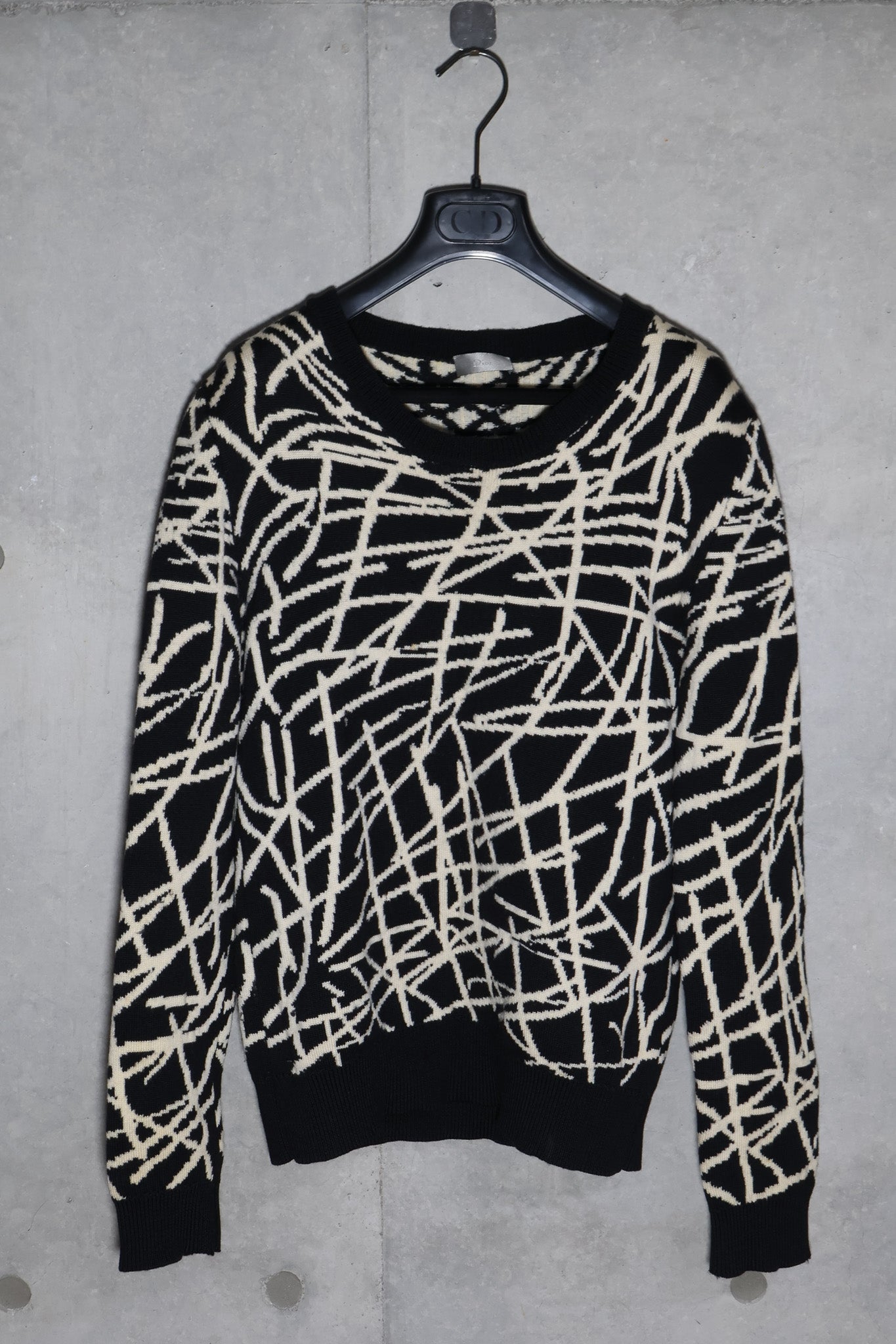Dior Homme AW07 Runway Abstract Sweater