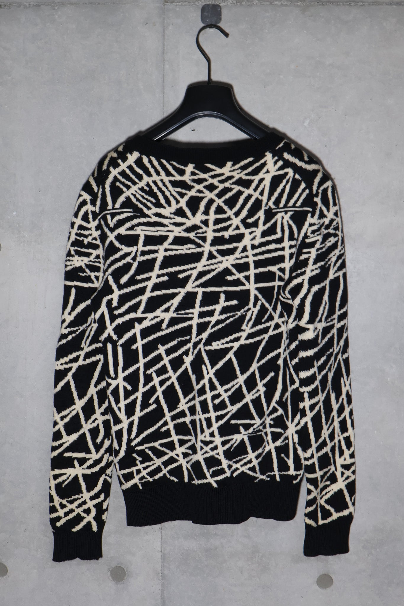 Dior Homme AW07 Runway Abstract Sweater