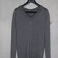 Dior Homme AW07 Distressed V-Neck Sweater