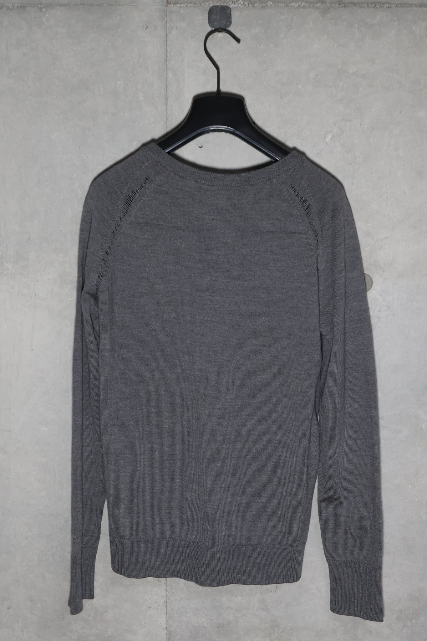 Dior Homme AW07 Distressed V-Neck Sweater