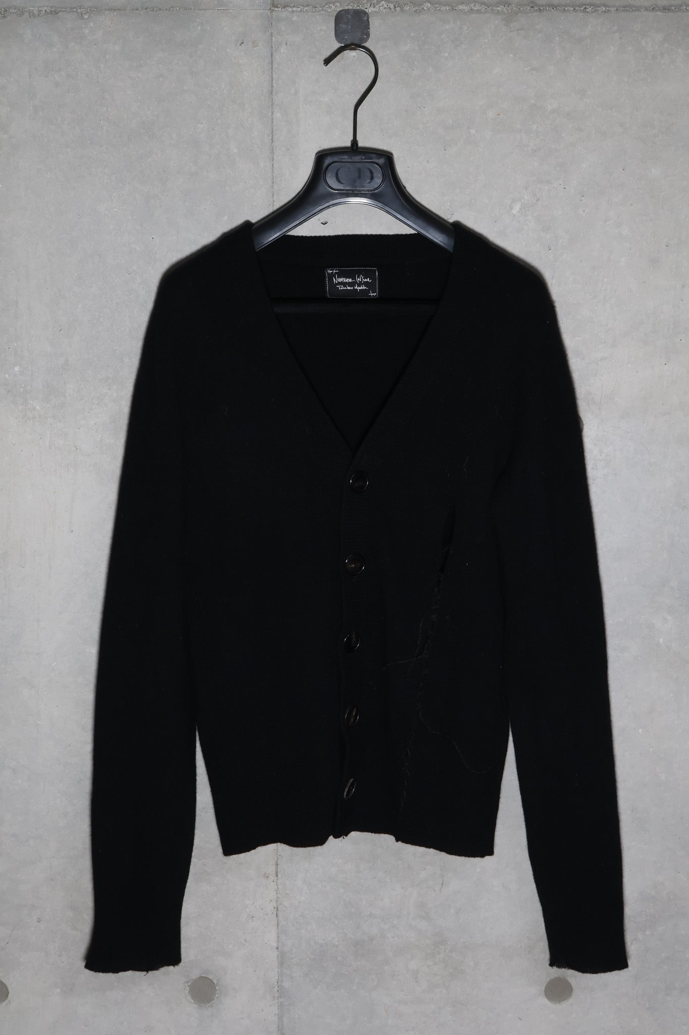 Number (N)ine AW06 Stitch Repair Cardigan