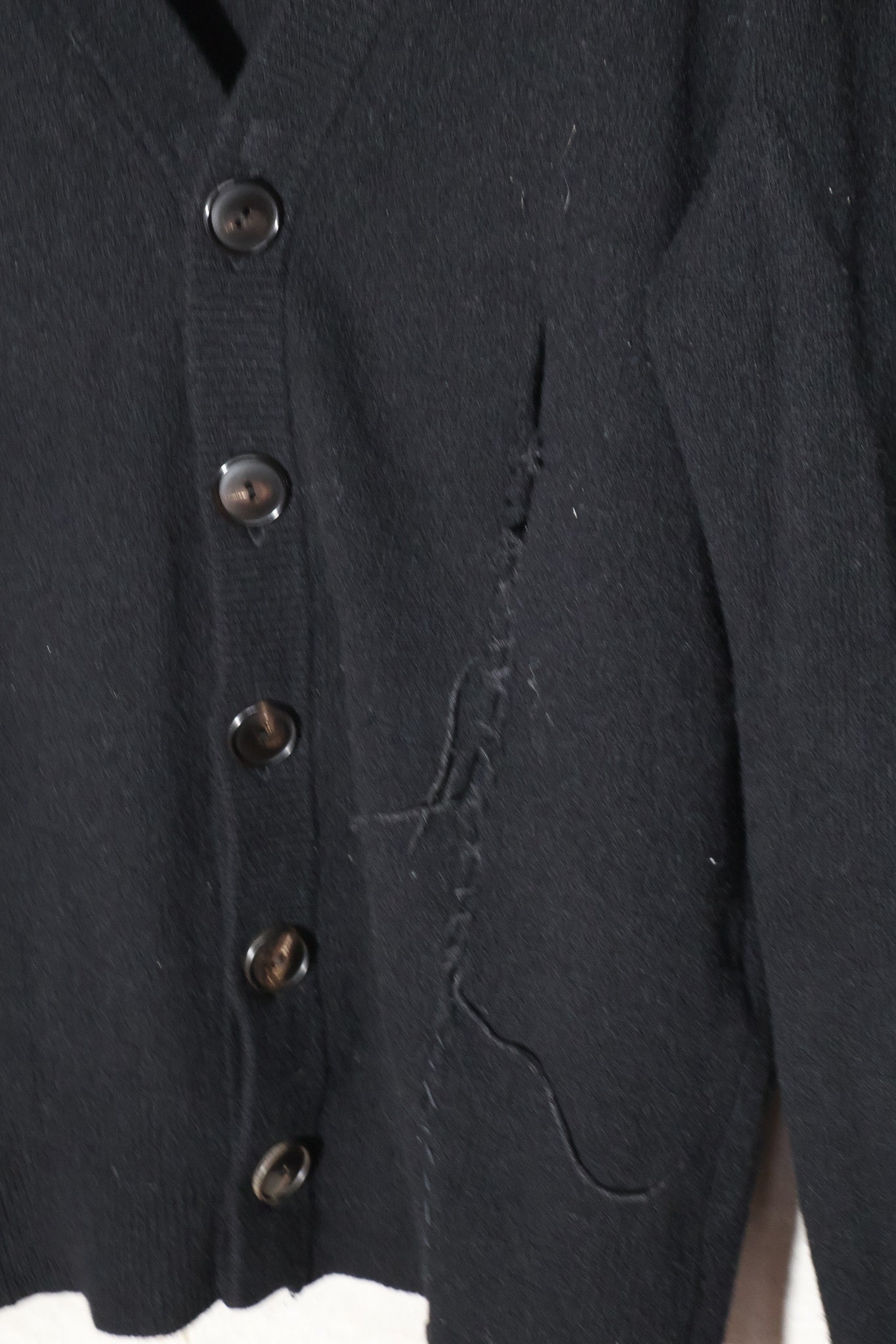 Number (N)ine AW06 Stitch Repair Cardigan