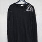 Saint Laurent AW19 Crystal Repair Sweater
