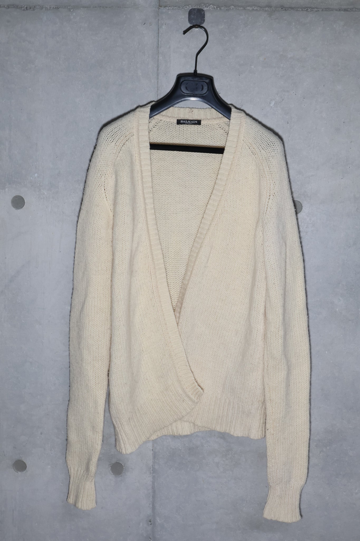 Balmain Homme Campaign AW11 Wool Campaign Cardigan
