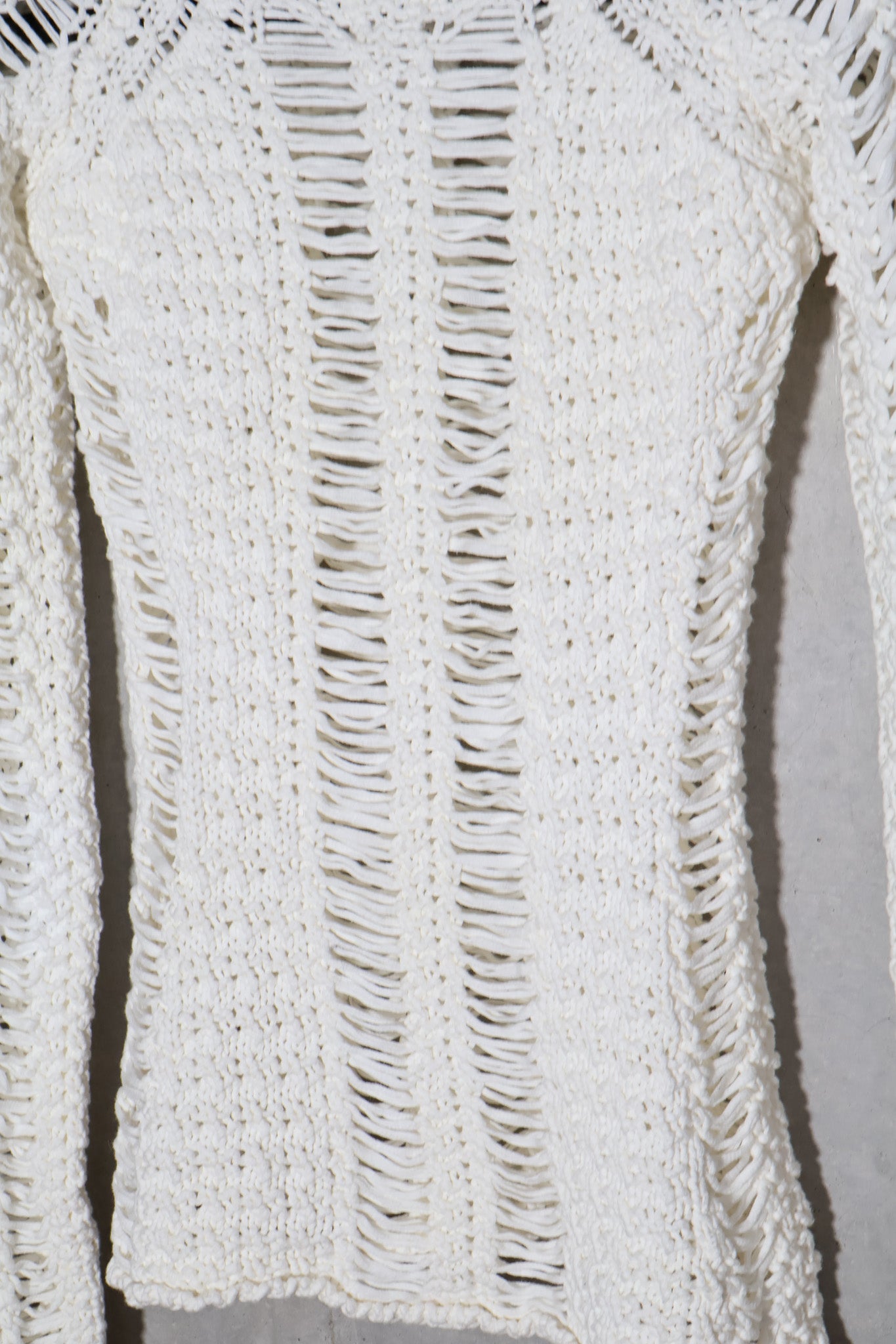 Balmain Mesh Stitched Knit