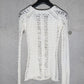 Balmain Mesh Stitched Knit