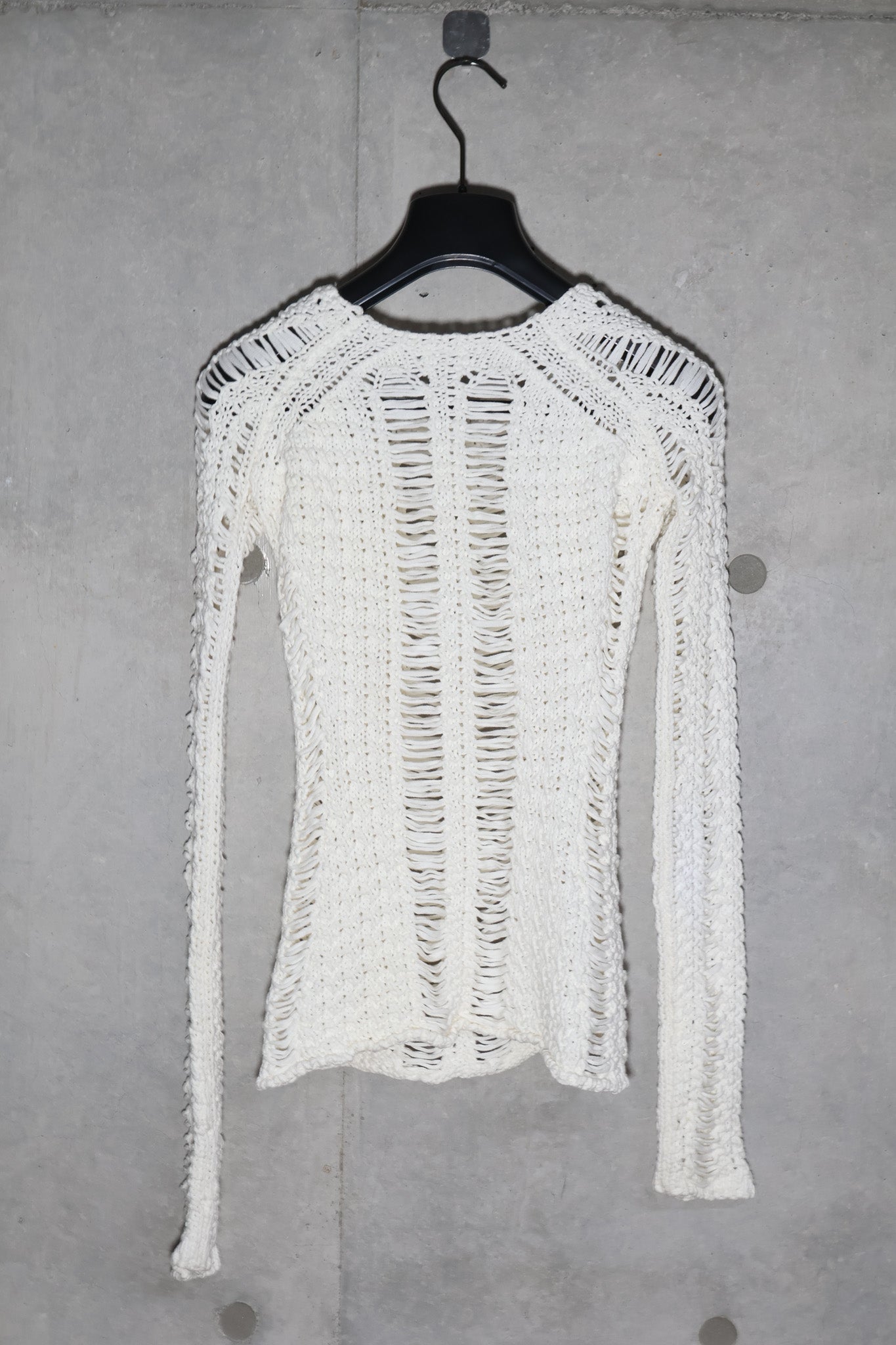 Balmain Mesh Stitched Knit
